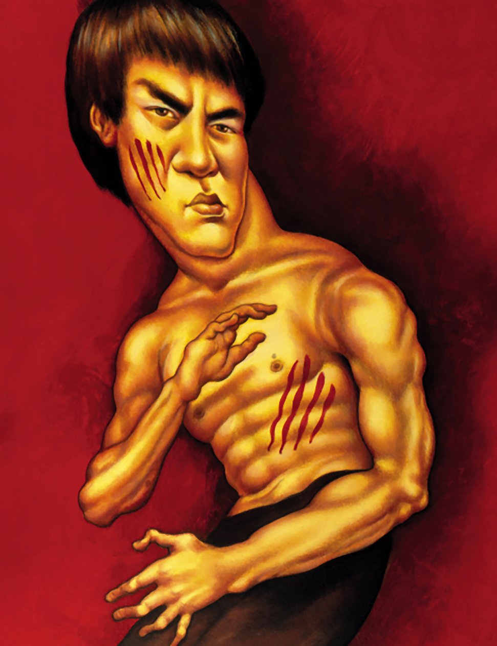 Bruce Lee alkotó: Anita Kunz