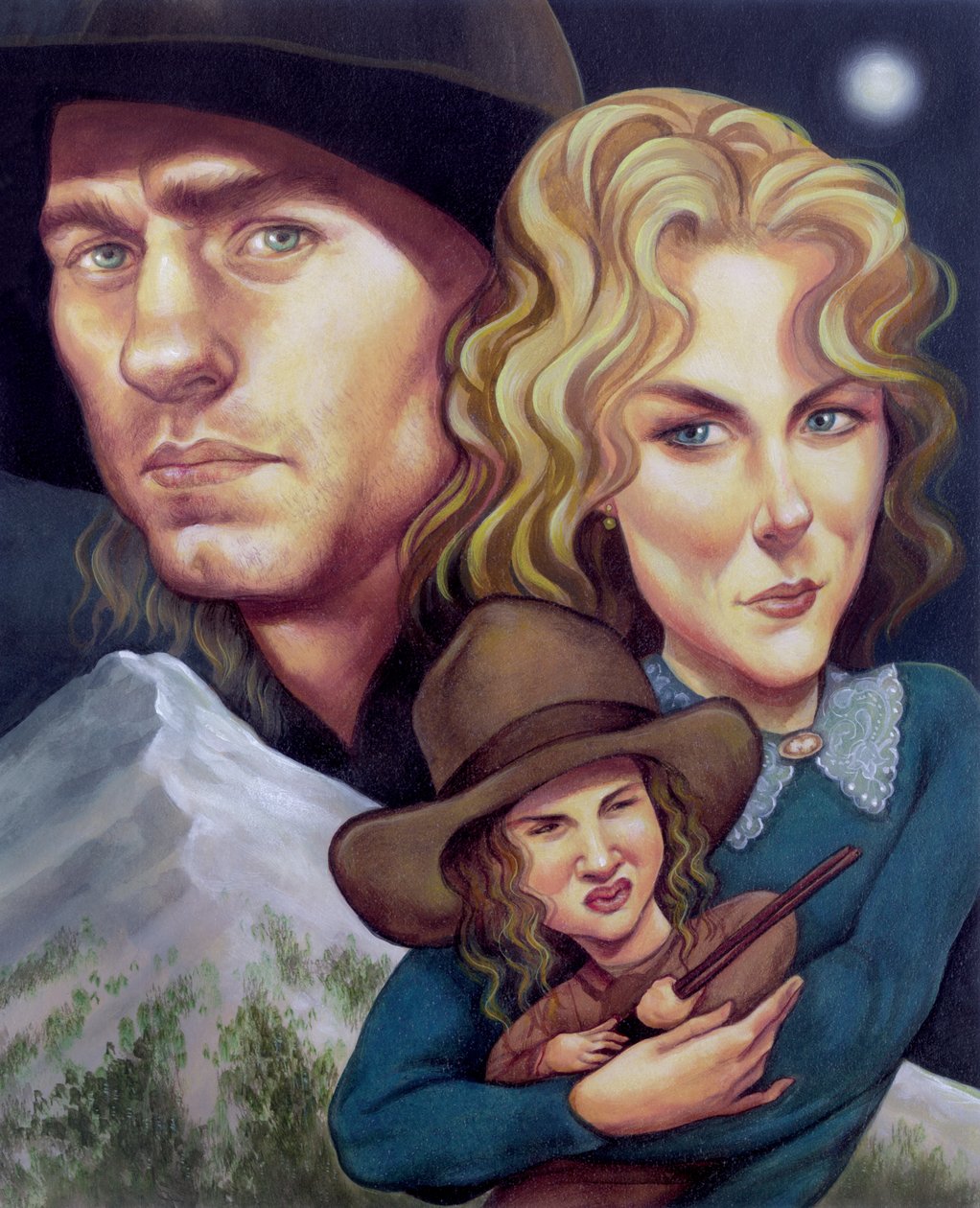 Cold Mountain, 2003 (akril, illusztrációs karton) alkotó: Anita Kunz