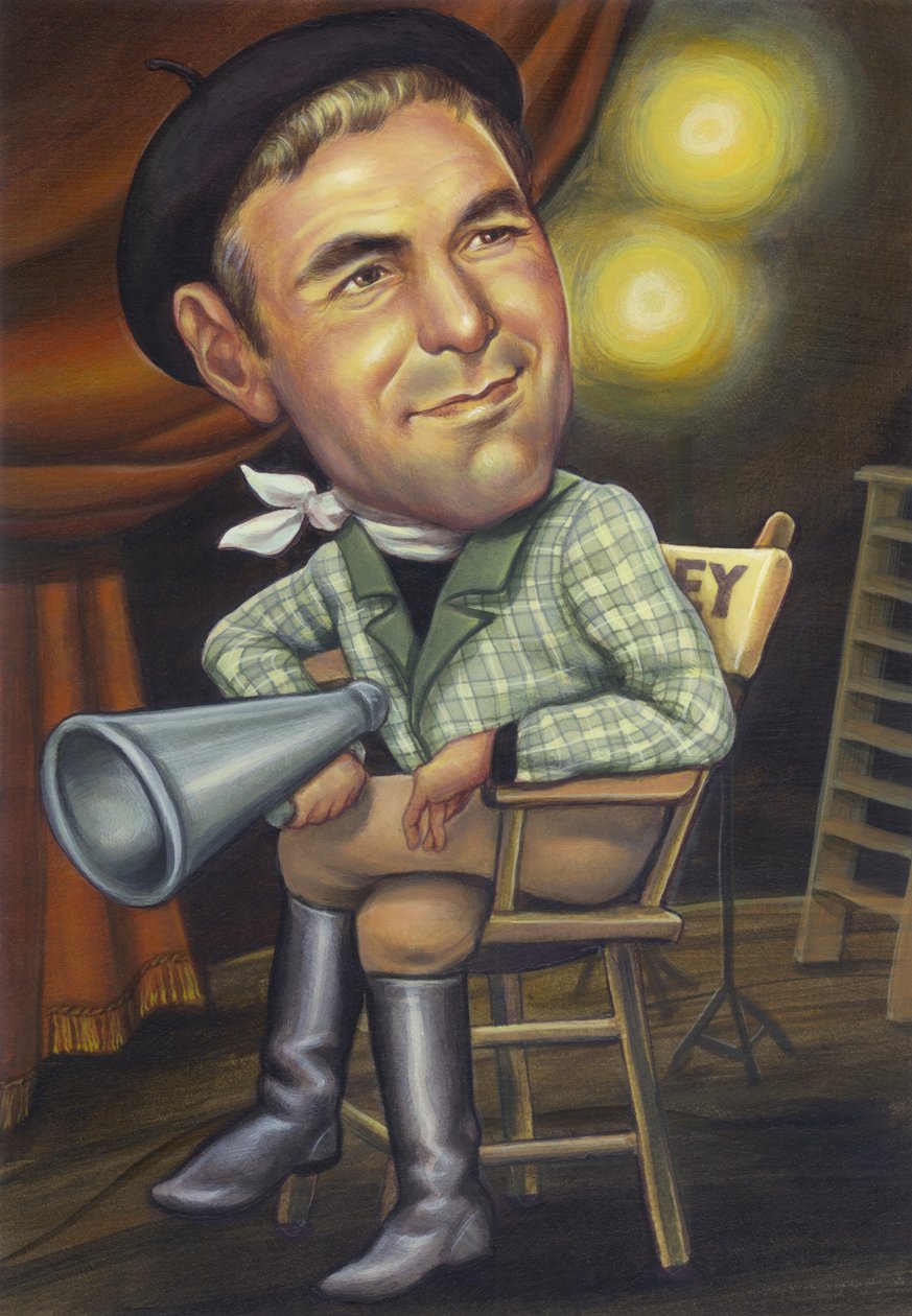 George Clooney, 2002 (akril, illusztrációs karton) alkotó: Anita Kunz