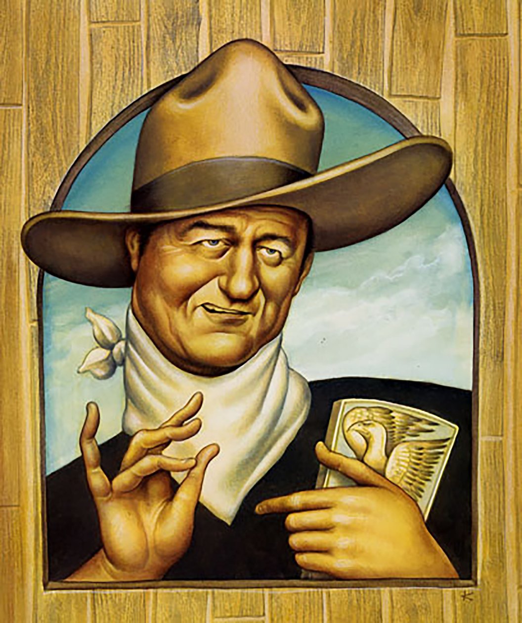 John Wayne alkotó: Anita Kunz
