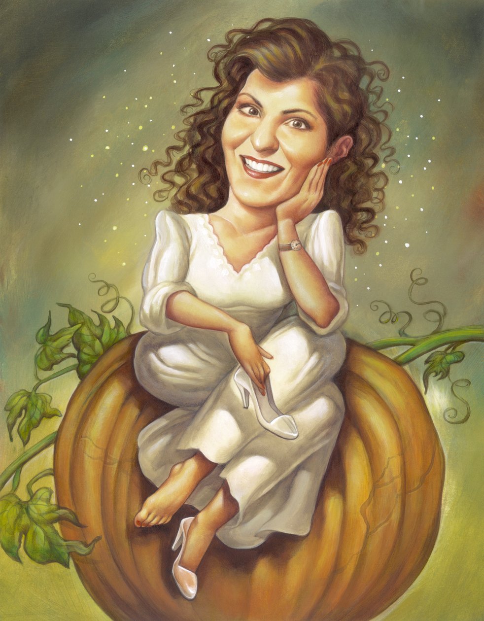 My Big Fat Greek Wedding, 2002 (akril, illusztrációs karton) alkotó: Anita Kunz