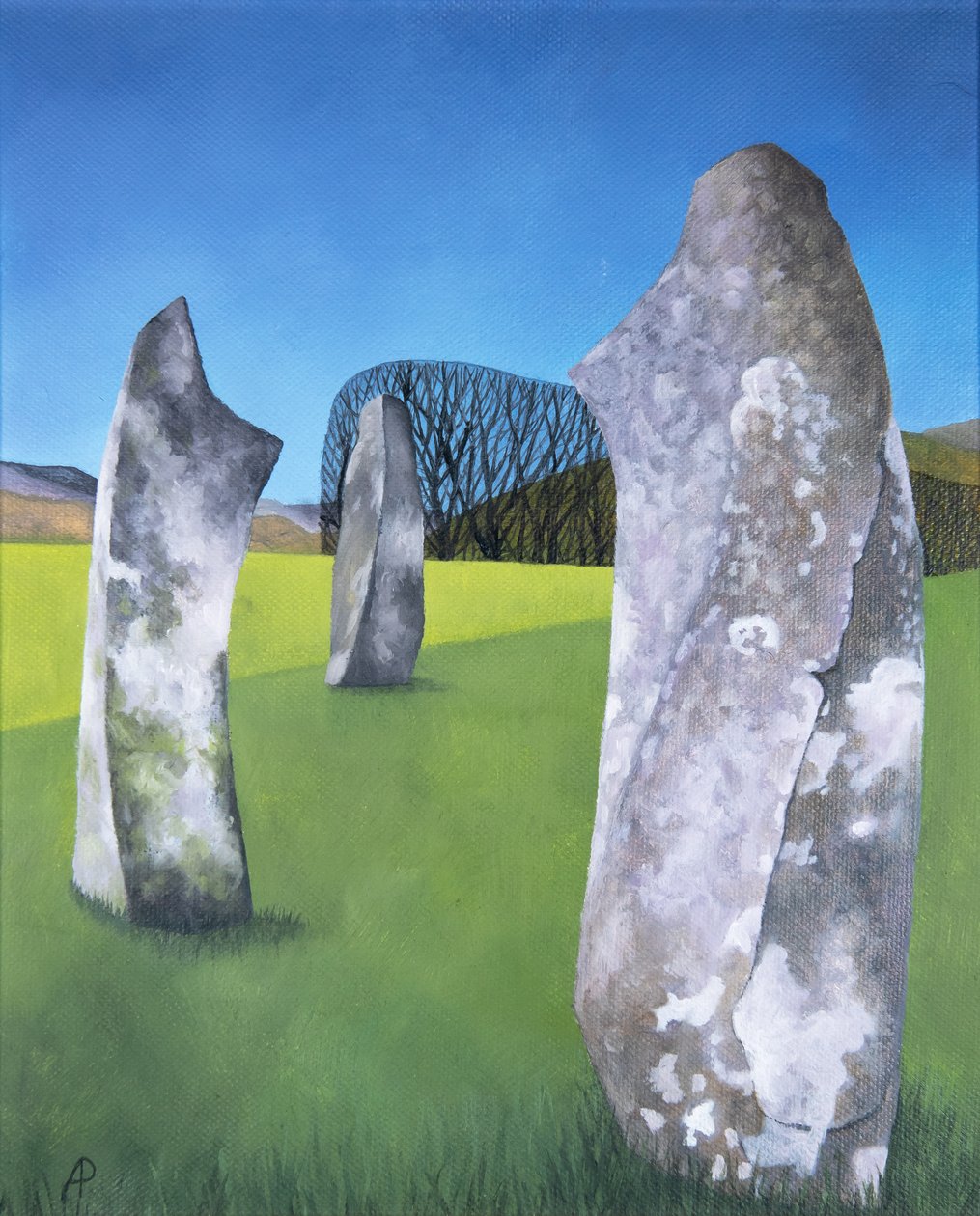 Kilmartin Stones 2, 2018 alkotó: Anna Phillips