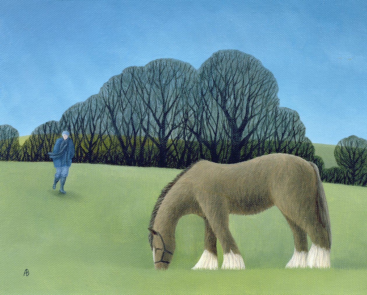 The Shire Horse, 2006 alkotó: Anna Phillips