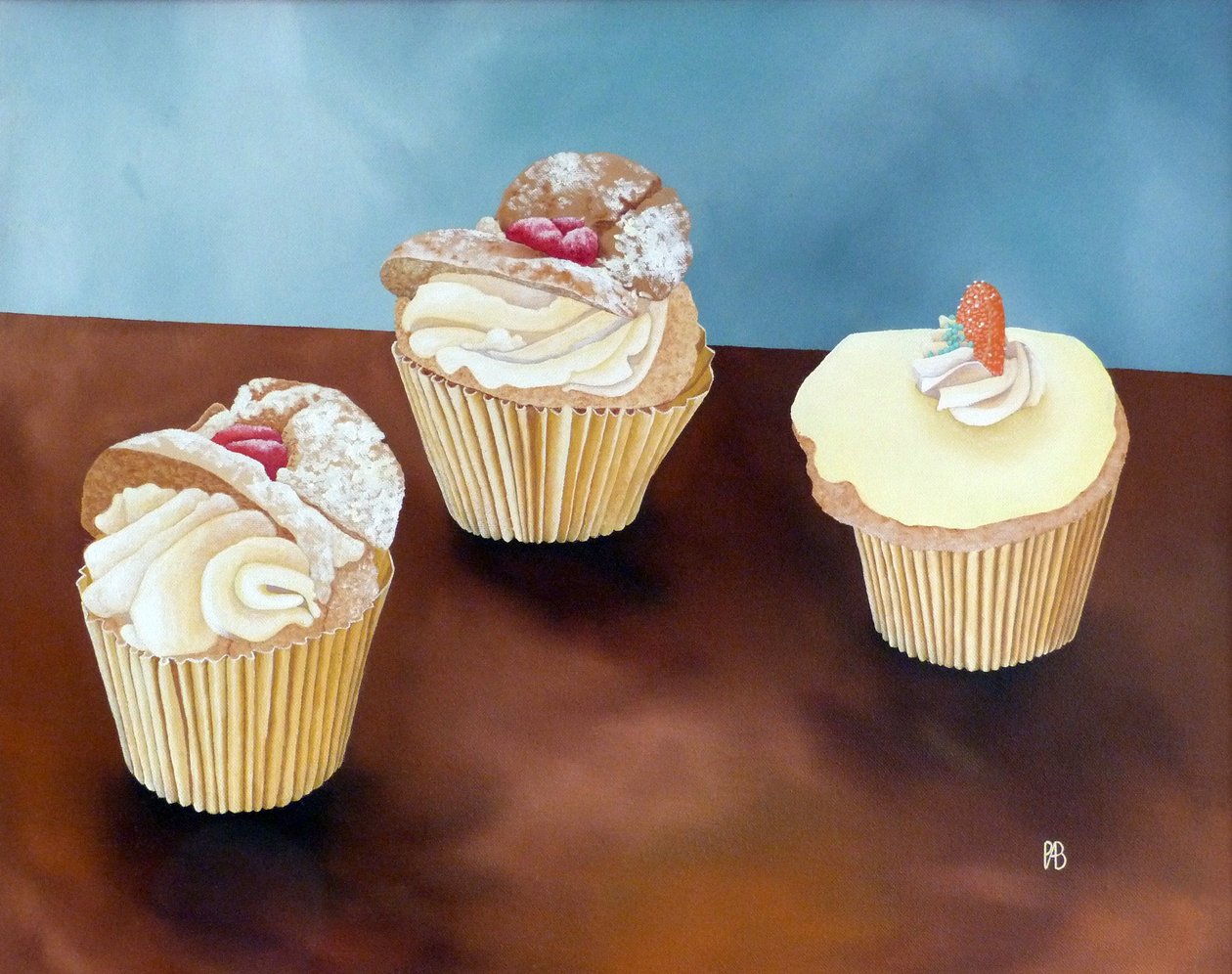 Három torta, 1998 alkotó: Anna Phillips