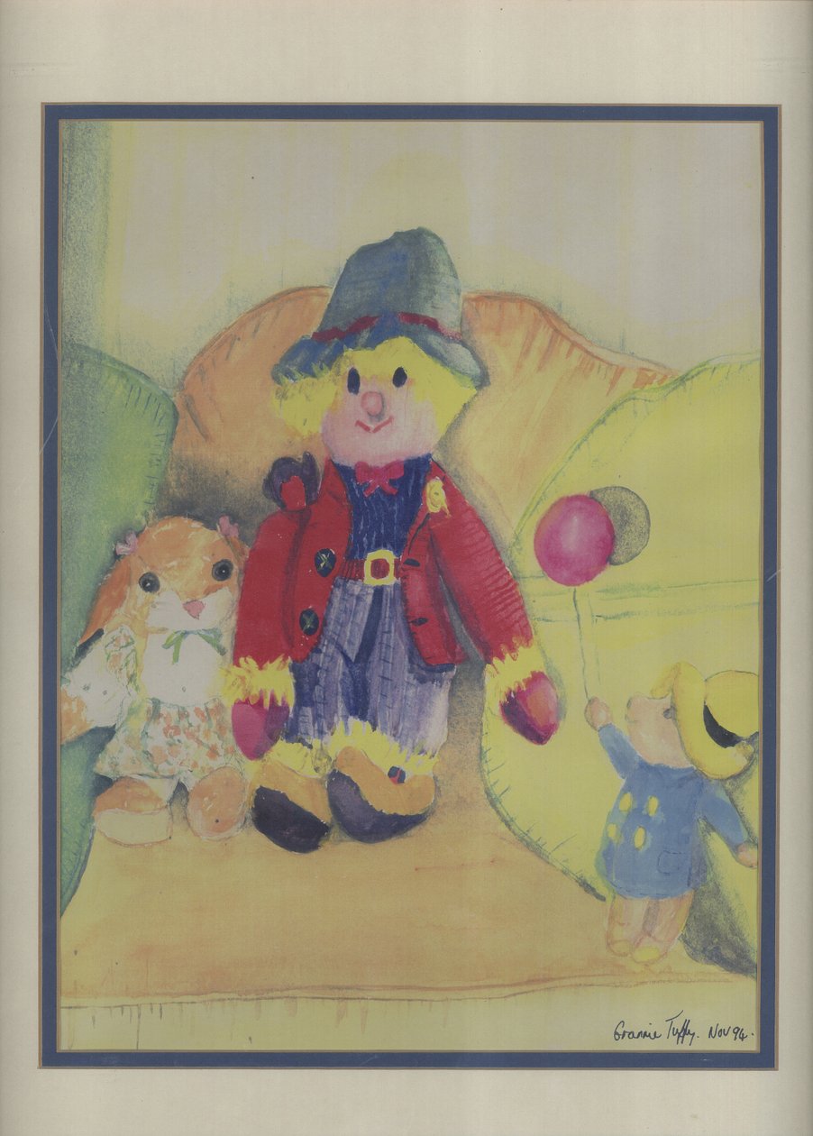 Granny Tuffys Toys, 1994 (wc papíron) alkotó: Ann Robson