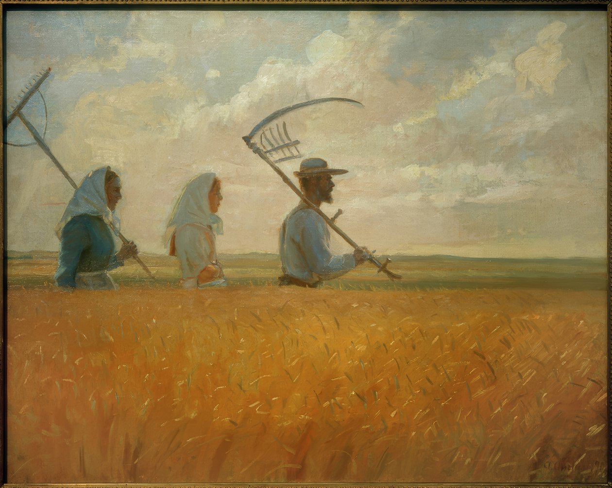 Betakarítás ideje alkotó: Anna Ancher