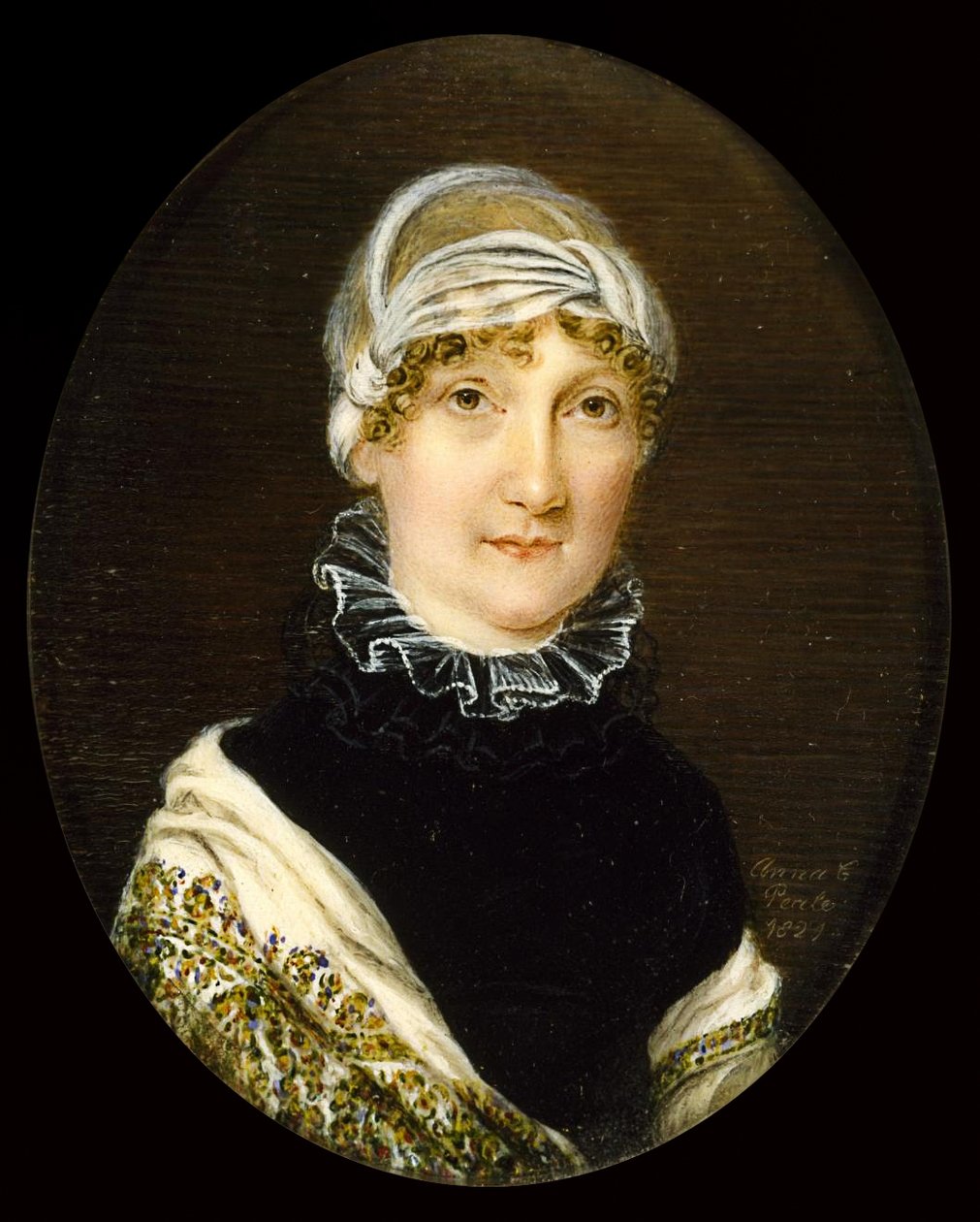 Mrs. Jonathan Bates portréja alkotó: Anna Claypoole Peale