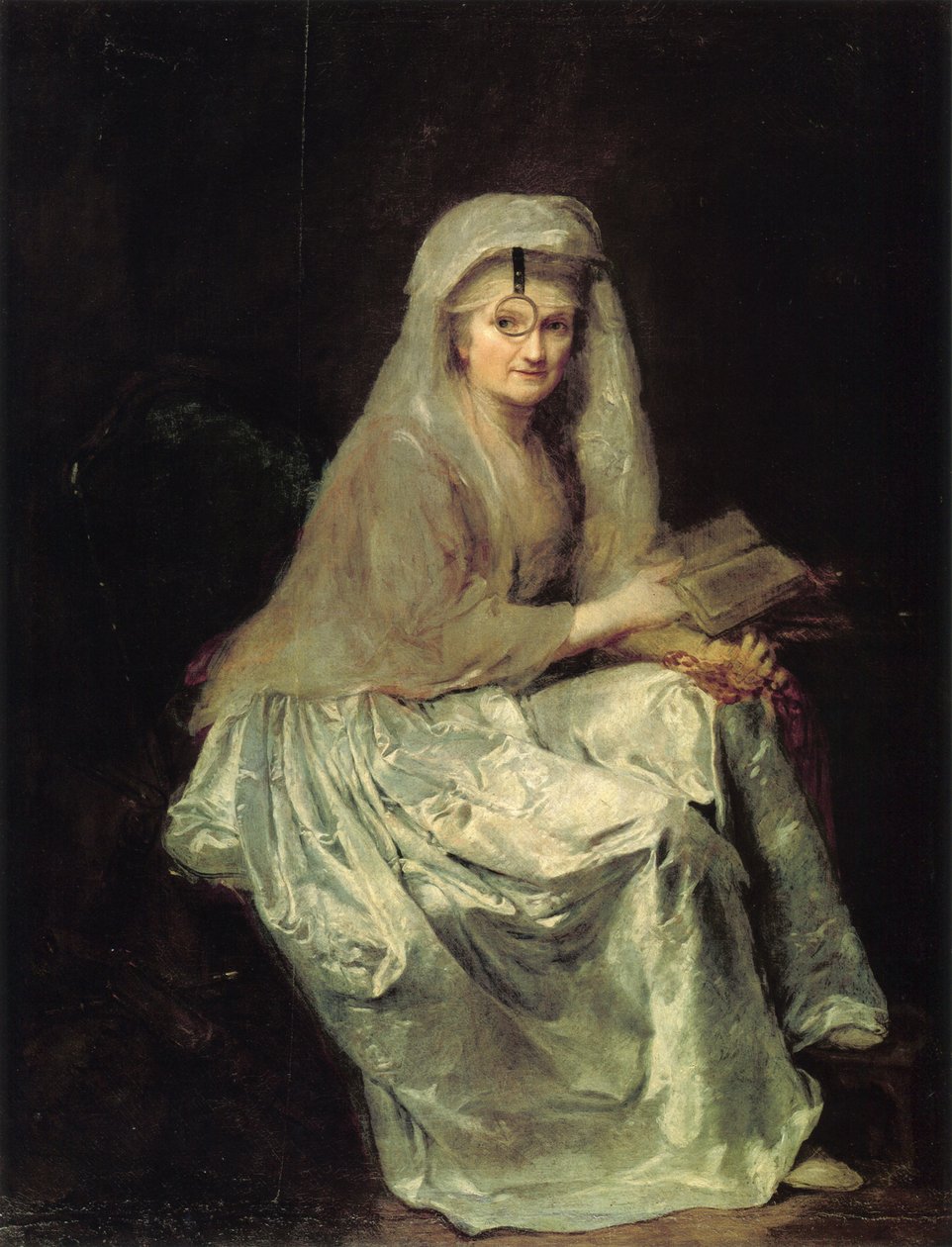 Önarckép alkotó: Anna Dorothea Therbusch