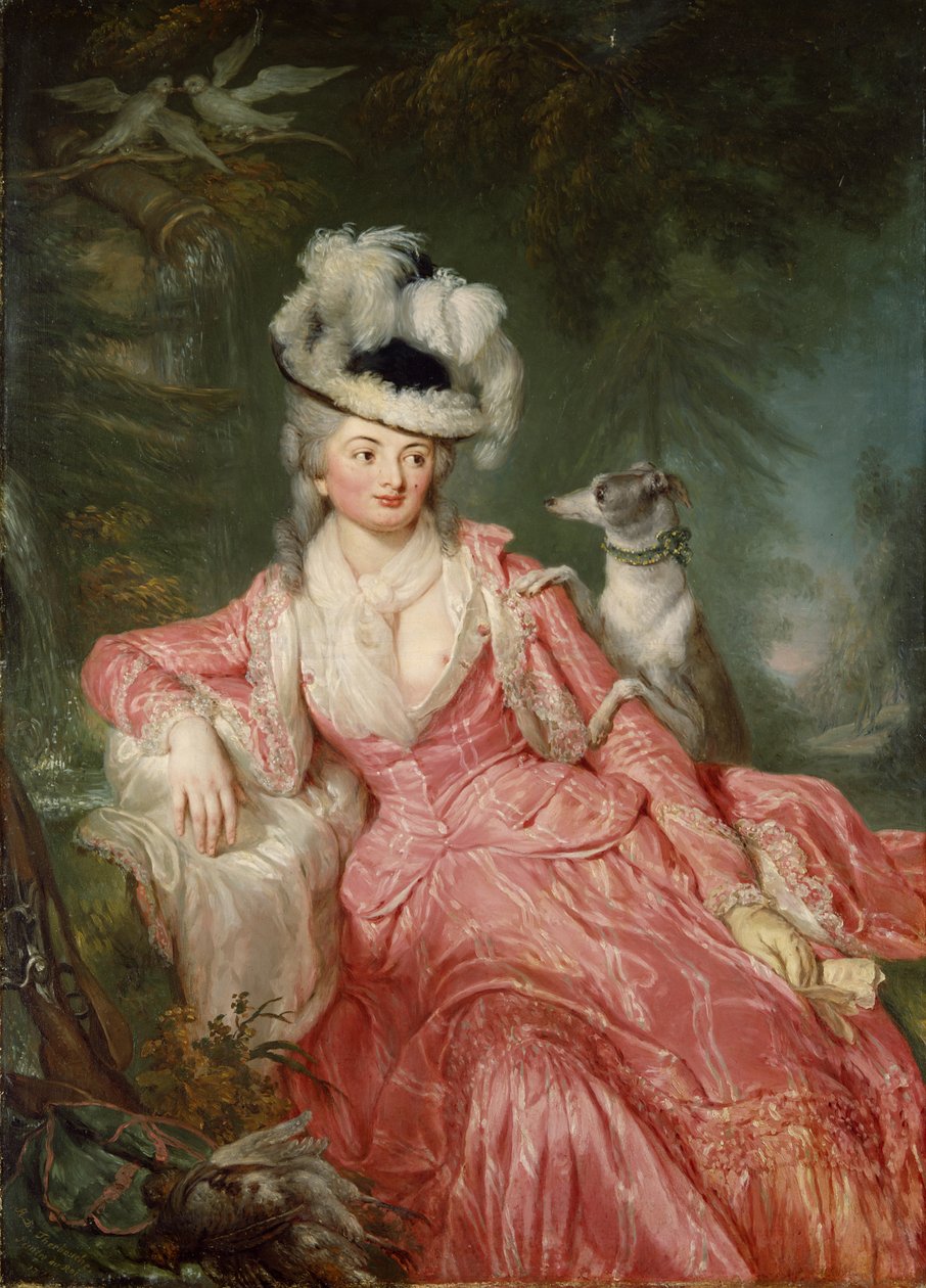 Wilhelmine Enke alkotó: Anna Dorothea Therbusch