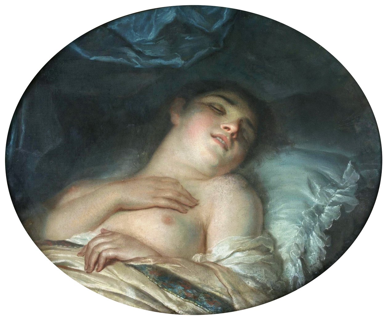 Alvó lány alkotó: Anna Rajecka