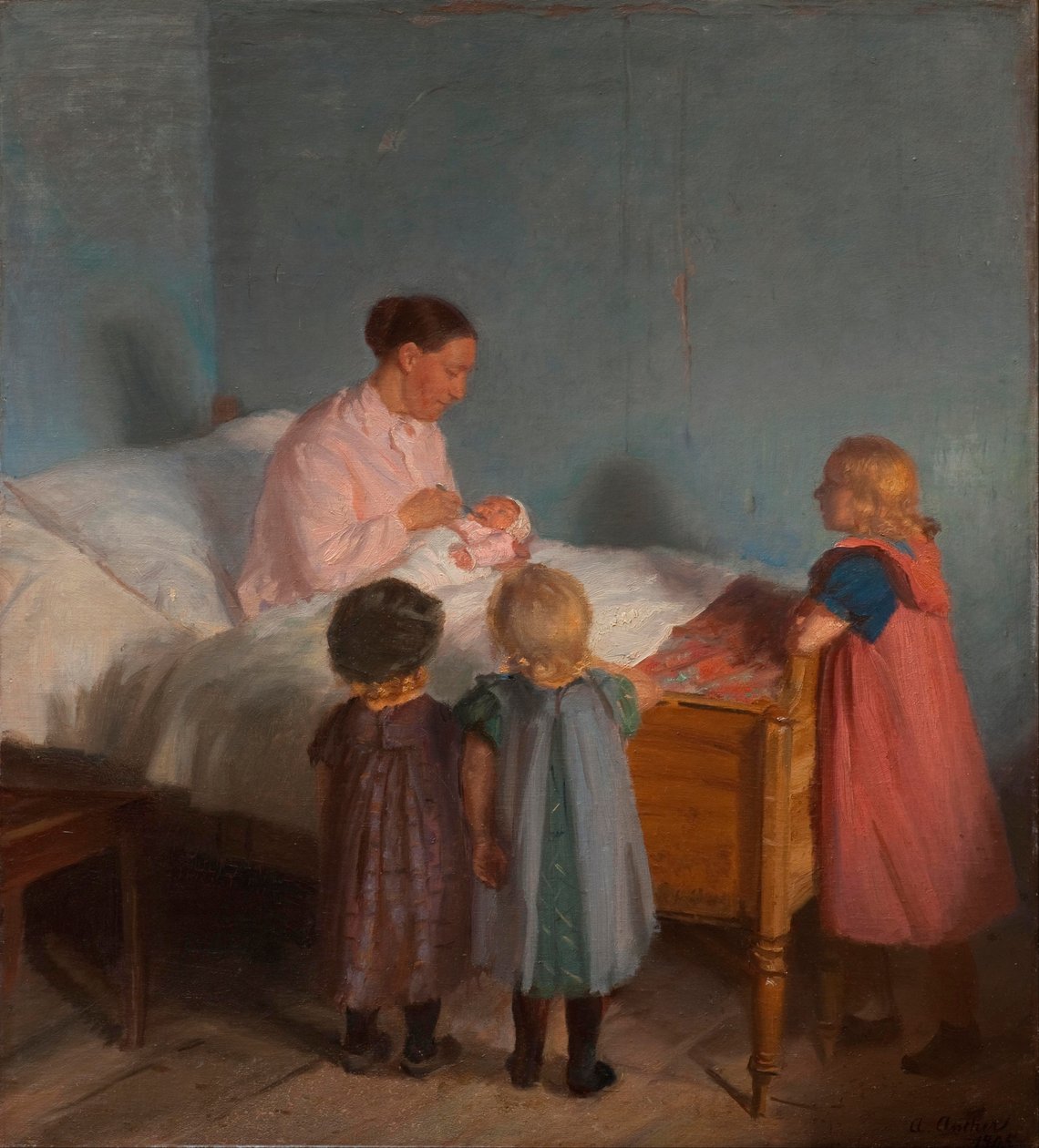 Kistestvér alkotó: Anna Ancher