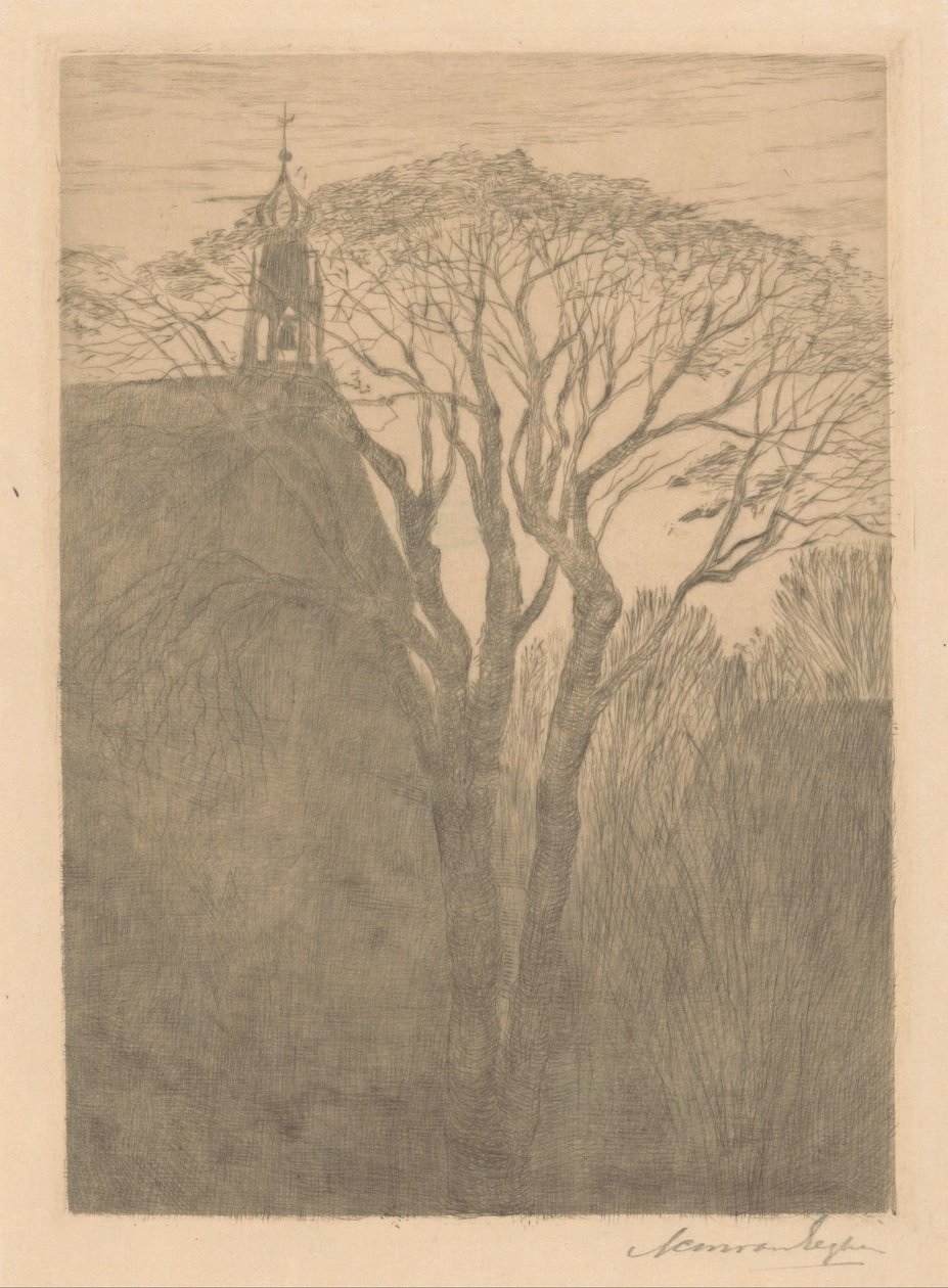 Fa a templomban alkotó: Anna Catharina Maria van Eeghen (signed by artist)