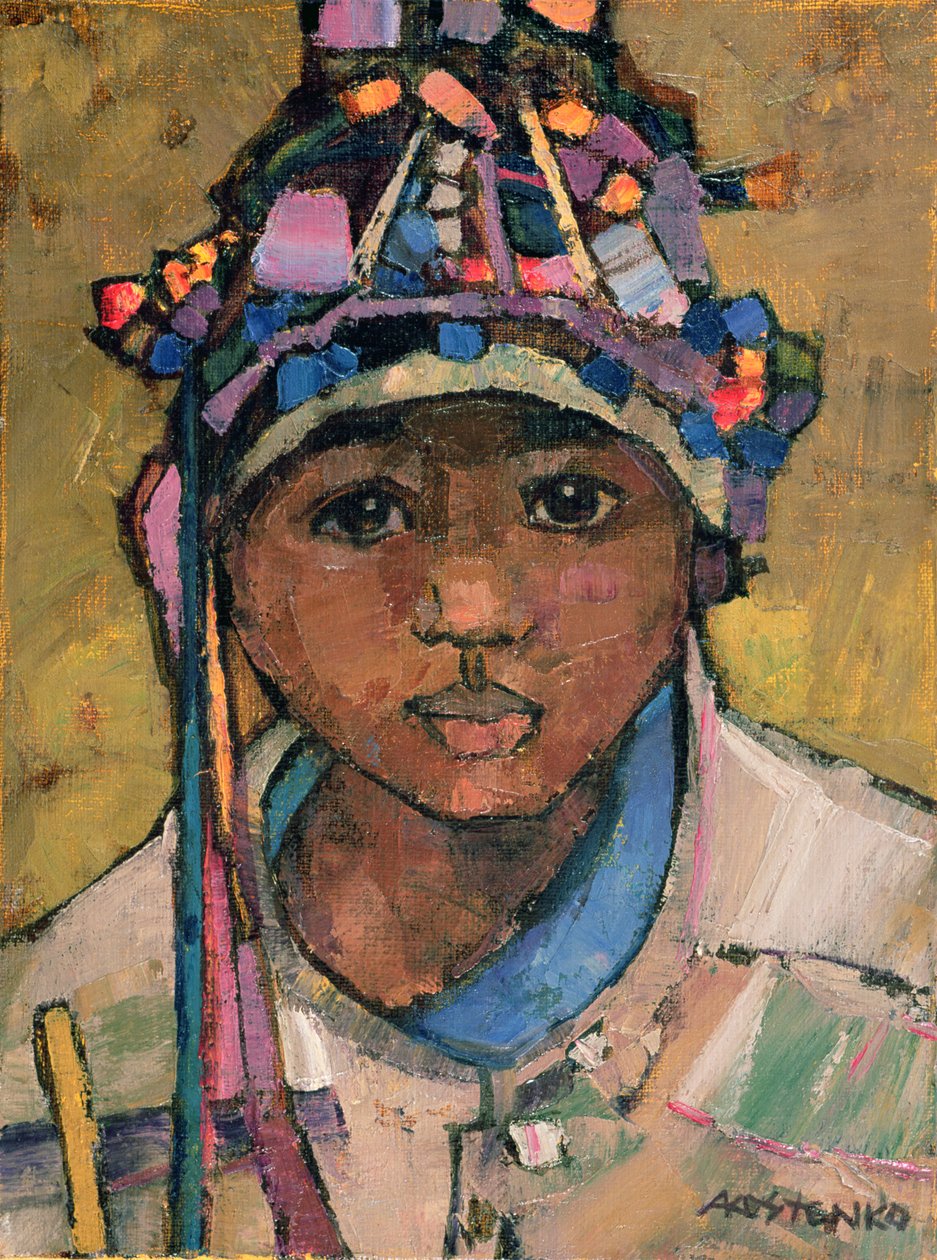 Egy fiú portréja alkotó: Anna Contemporary Artist Kostenko