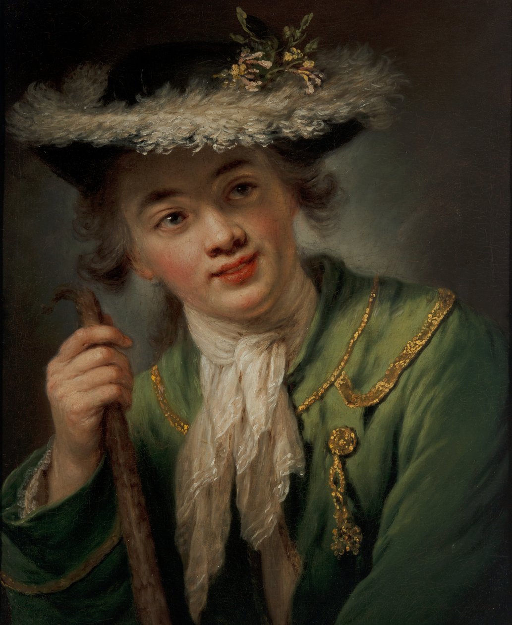 Egy fiatal nő portréja alkotó: Anna Dorothea (1721 82) Lisiewska