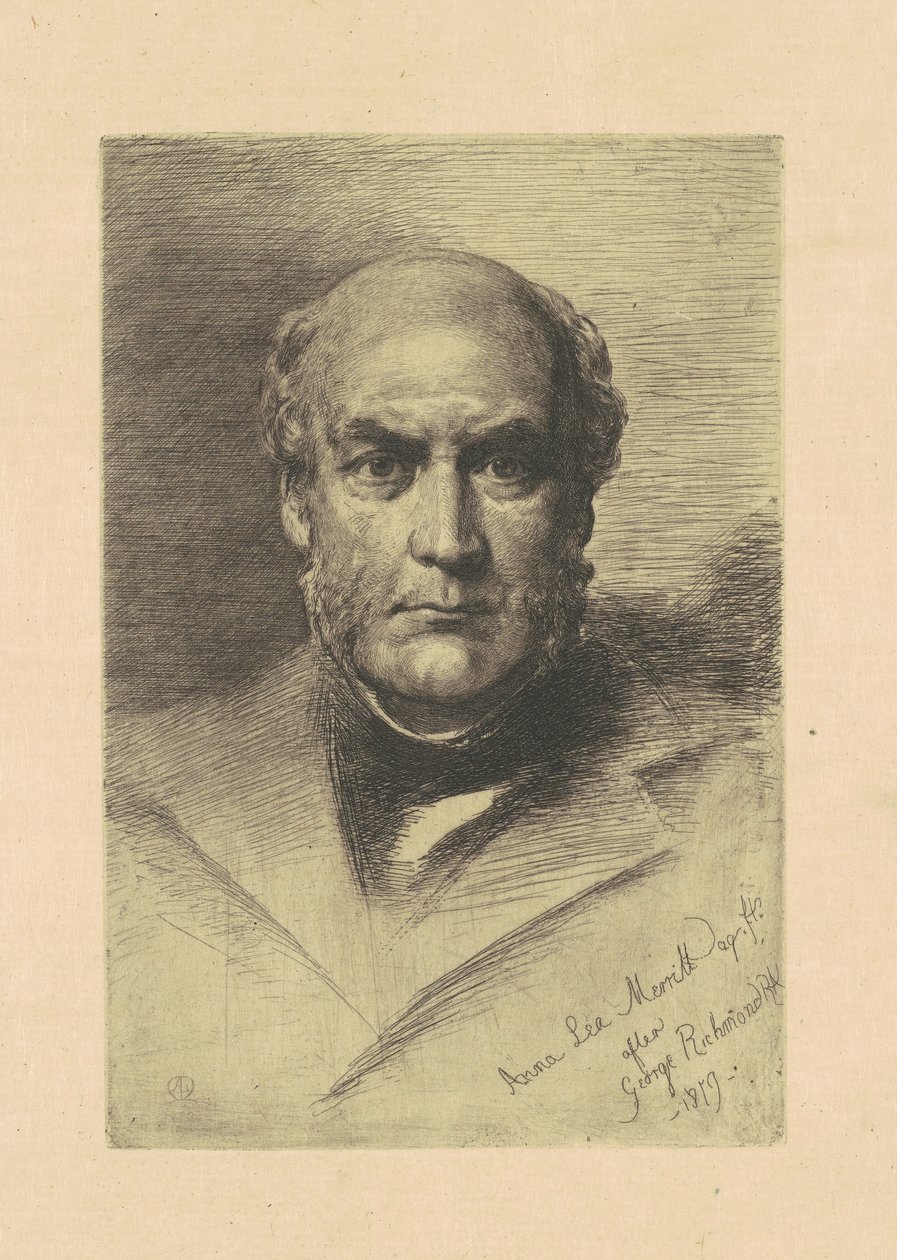 Sir Gilbert Scott alkotó: Anna Lea Merritt, after George Richmond