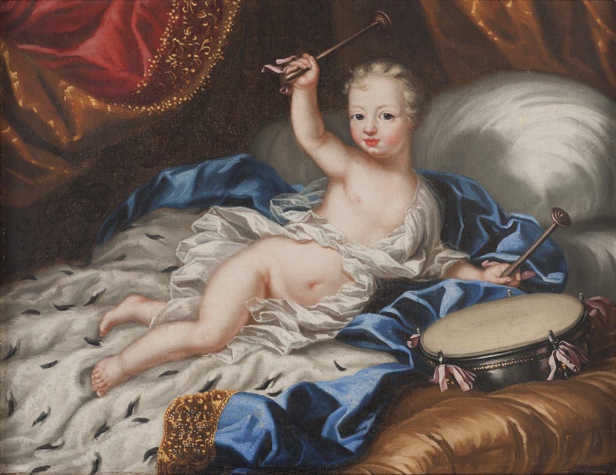 Le roi Charles XII (Carl de Suede), enfant – XII. Károly svéd király (1682-1718) gyermekkori portréja, Ehrenstrahl, Anna Maria (1666-1729). Olajfestmény alkotó: Anna Maria Ehrenstrahl