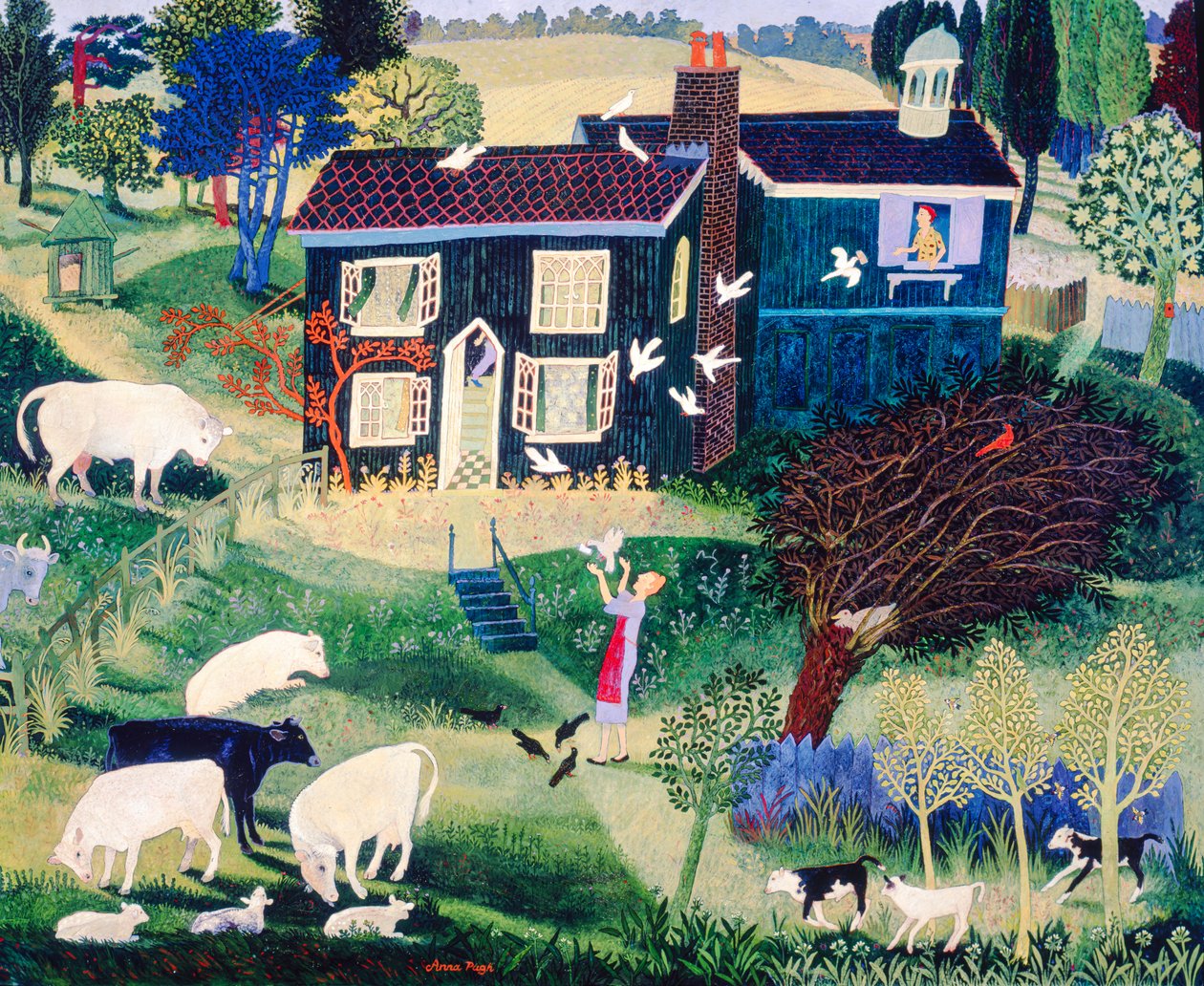 Egy vegyes csoport alkotó: Anna Pugh