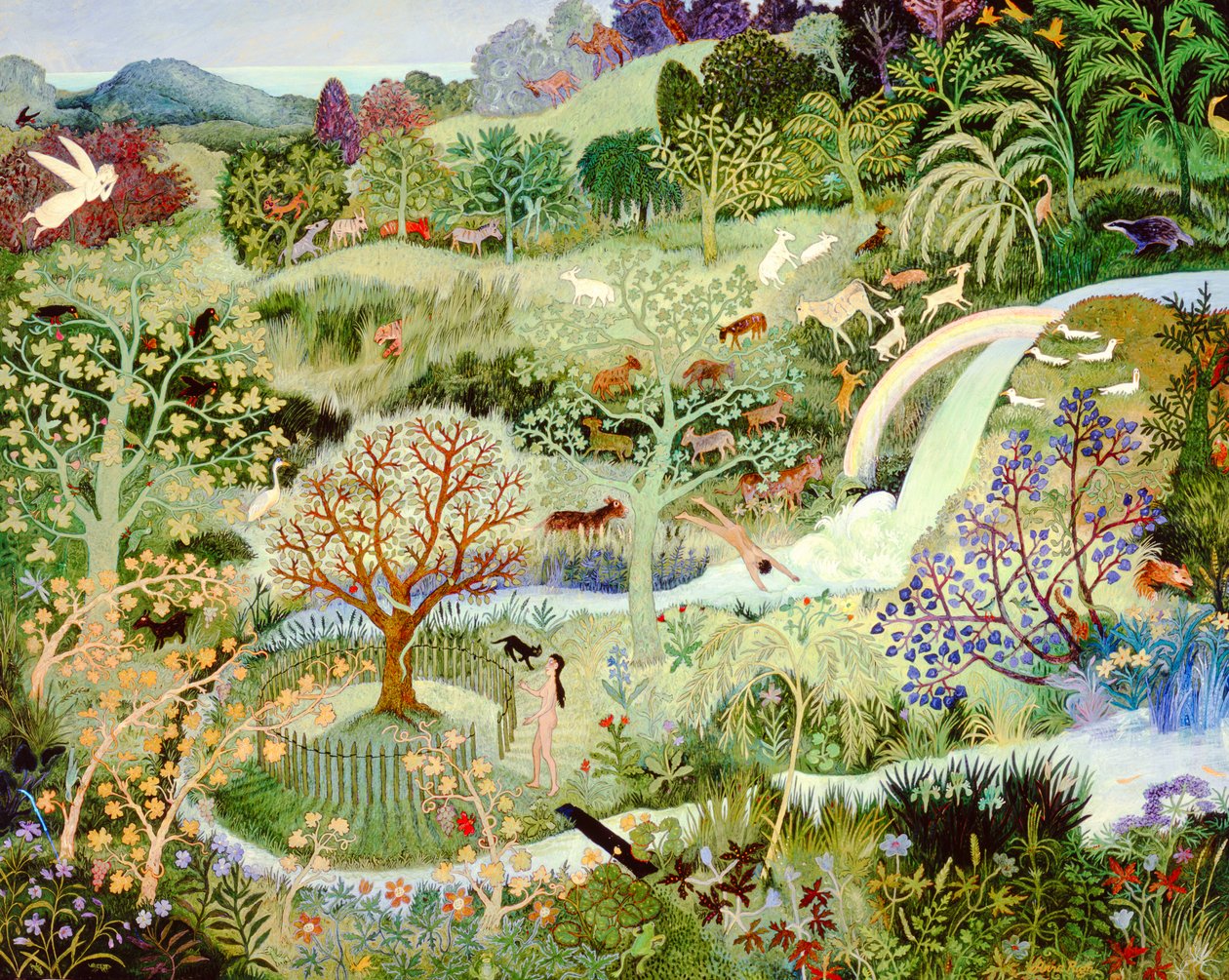 Egy alma naponta, 2005 (akril) alkotó: Anna Pugh