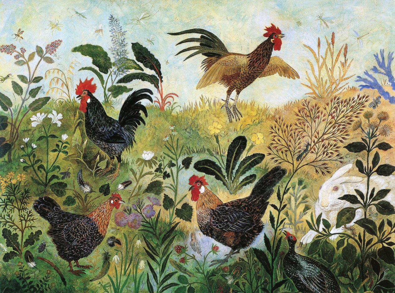 Boys on the Block, 2001 (akril) alkotó: Anna Pugh