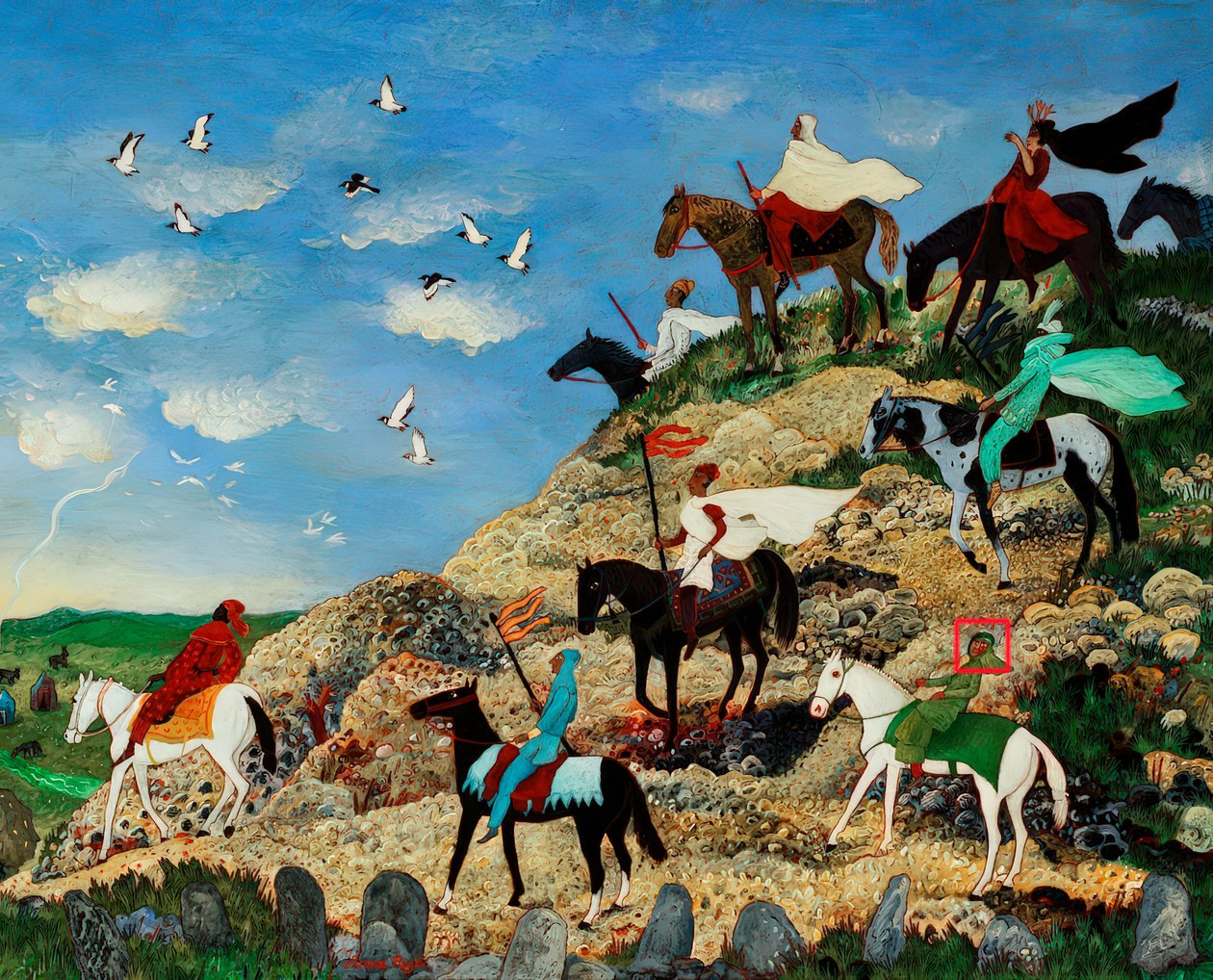 HOMECOMING, 2011 (festmény) alkotó: Anna Pugh