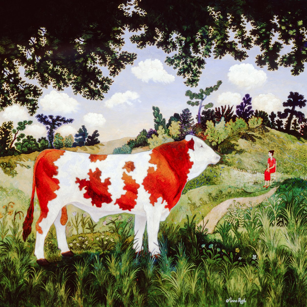 Élni és élni hagyni, 2002 (akril) alkotó: Anna Pugh