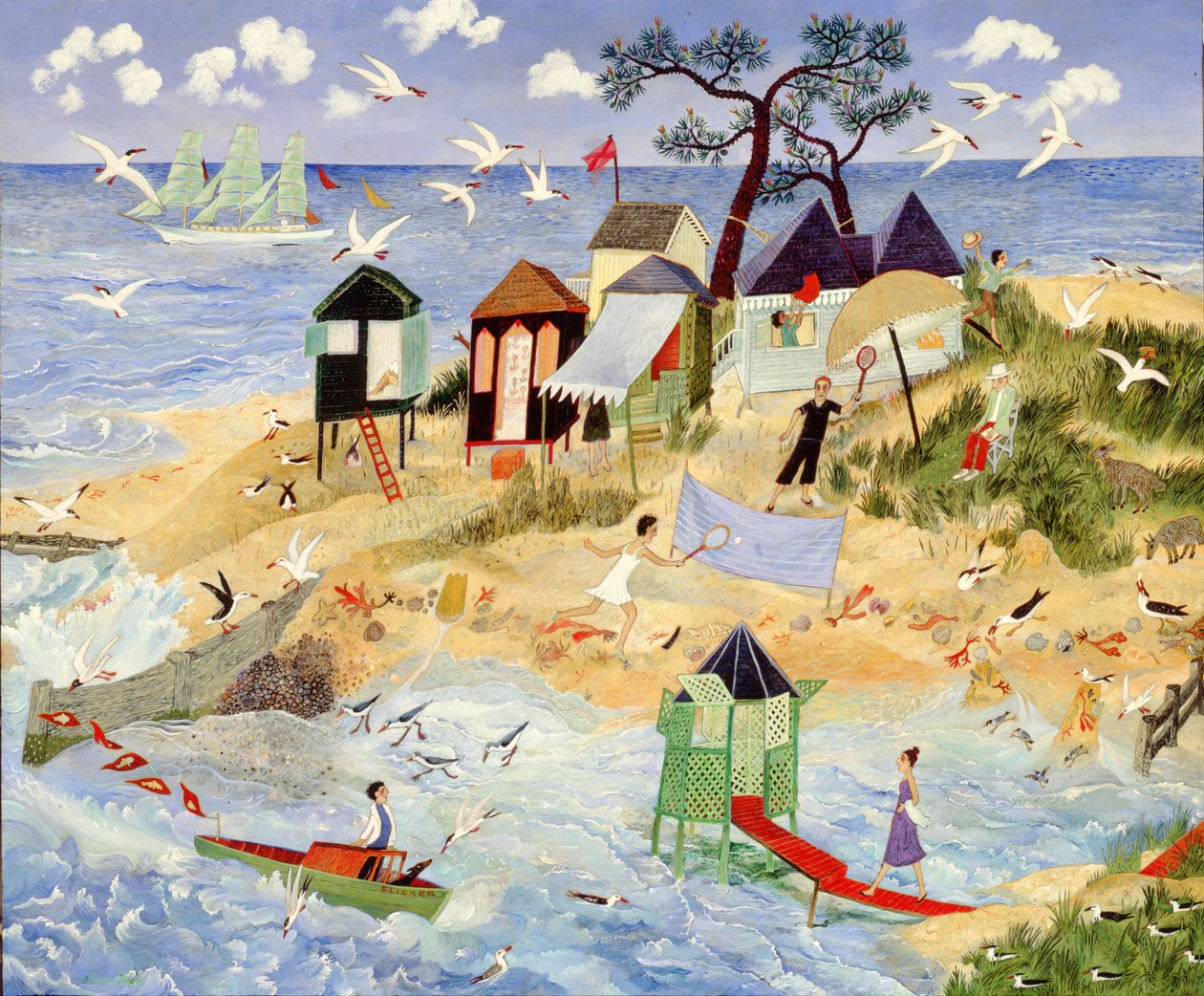 Szerelem, 2009 (akril) alkotó: Anna Pugh