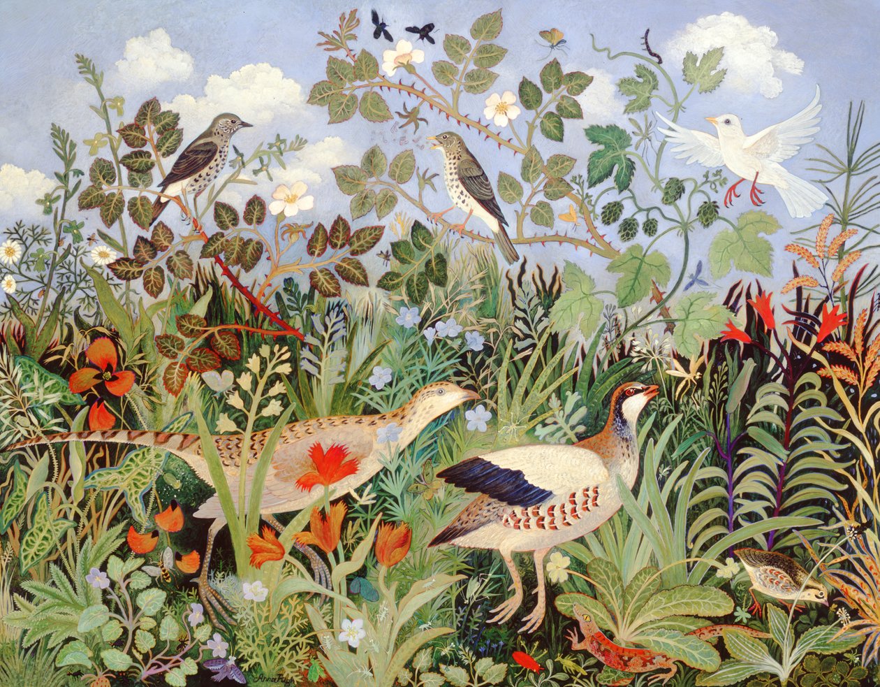 Szerelmi történet, 2005 (akril) alkotó: Anna Pugh