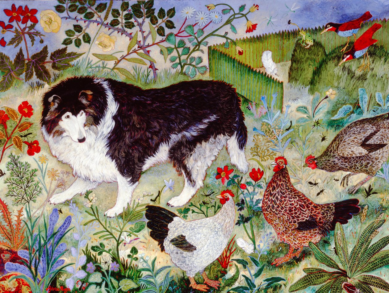 Old Dog New Tracks, 2008 (akril) alkotó: Anna Pugh