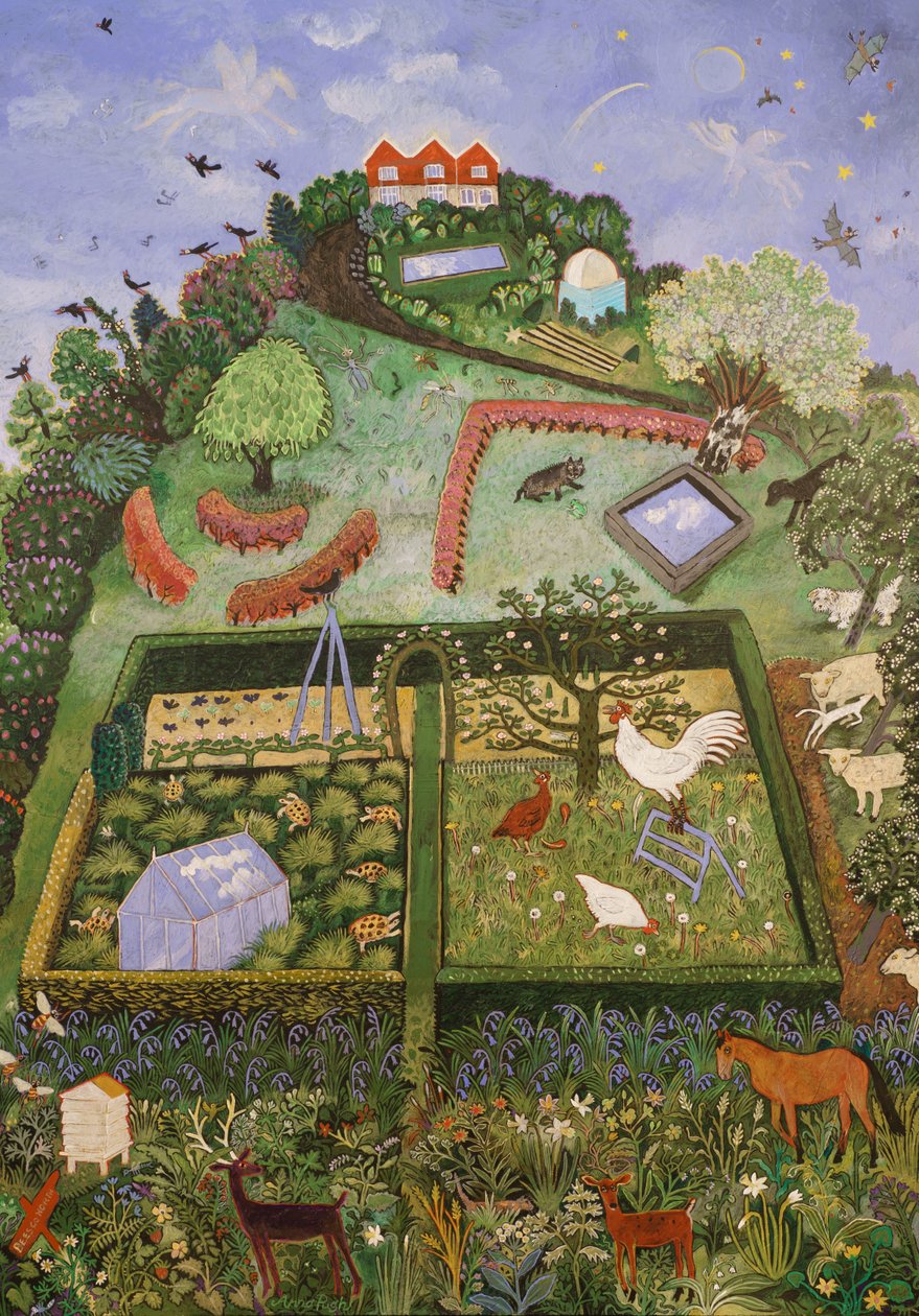 Kívül, 2019 (akril) alkotó: Anna Pugh