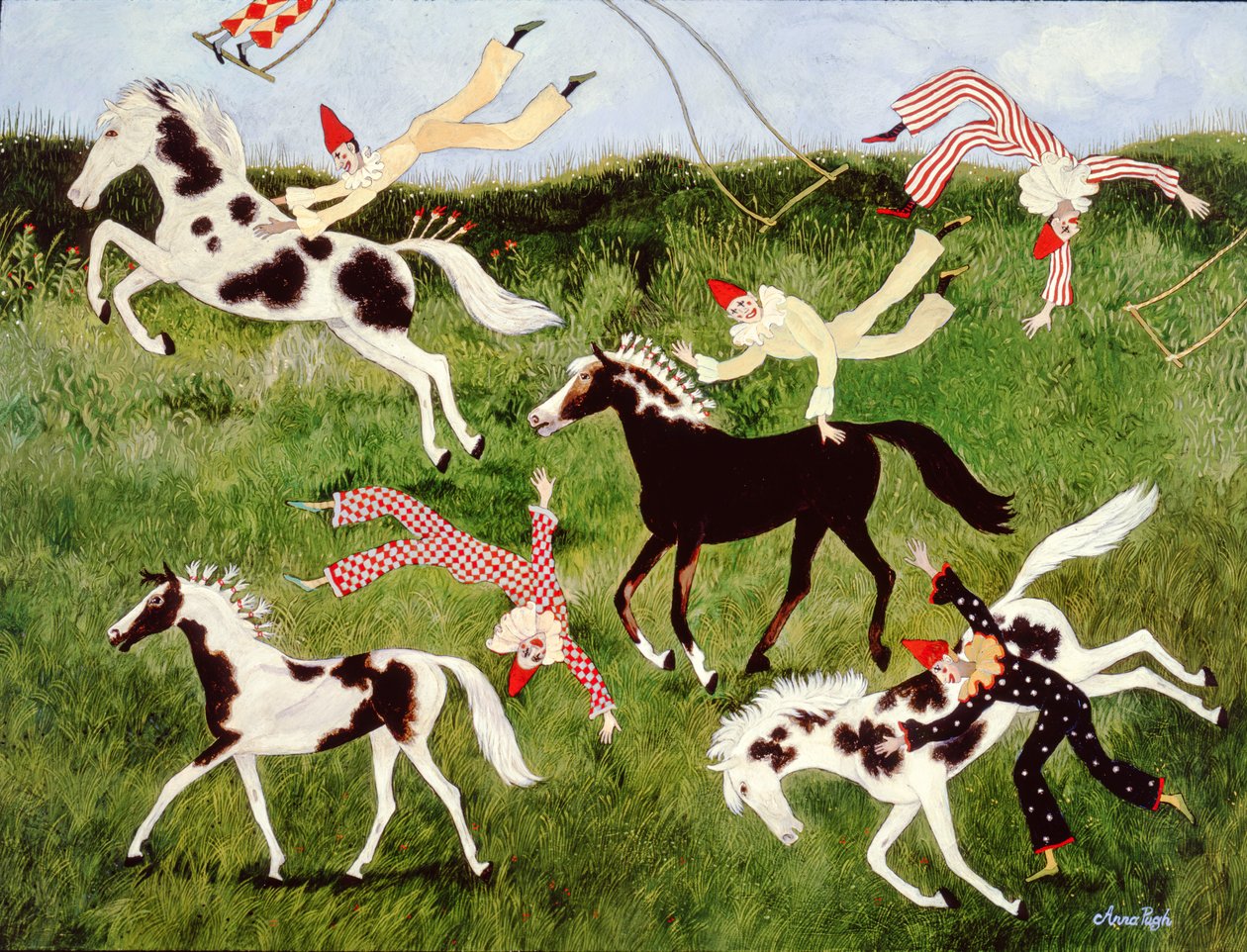 Gyakorlat teszi a mestert, 2010 (akril) alkotó: Anna Pugh