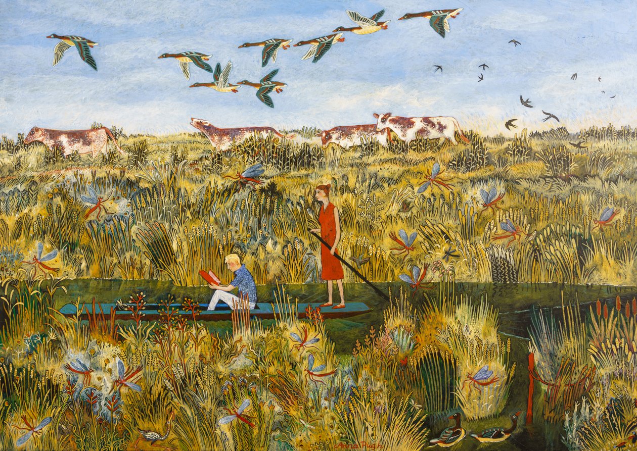 Revízió, 2019 (akril) alkotó: Anna Pugh