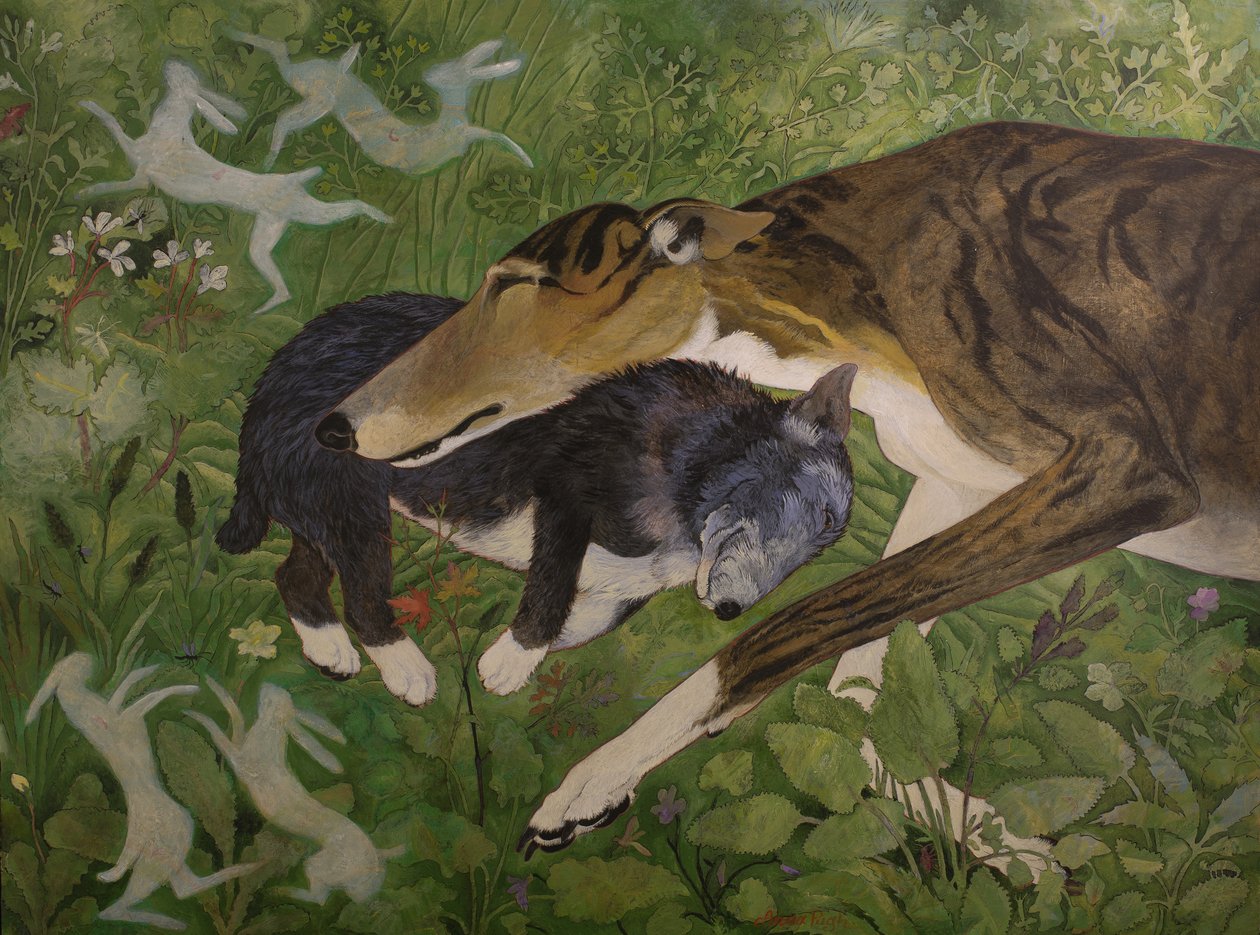 Shared Dreams, 2015 (akril) alkotó: Anna Pugh