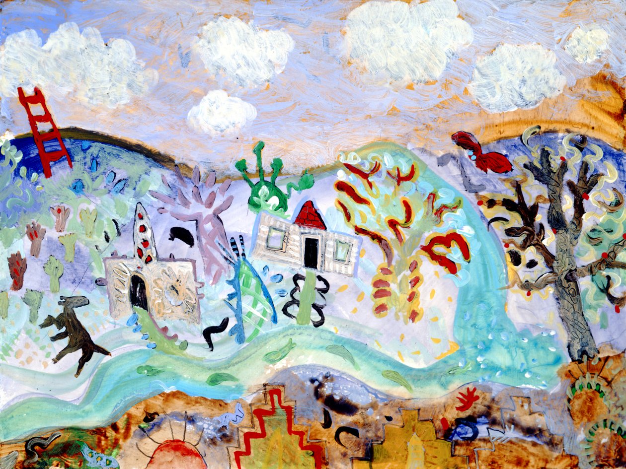 Show off vázlatok, 2003 (akril) alkotó: Anna Pugh