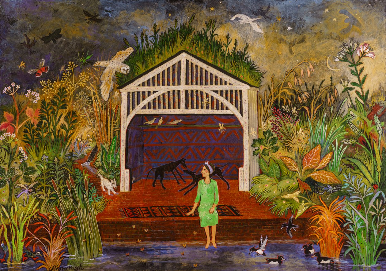Tewit to Woo, 2018 (akril) alkotó: Anna Pugh