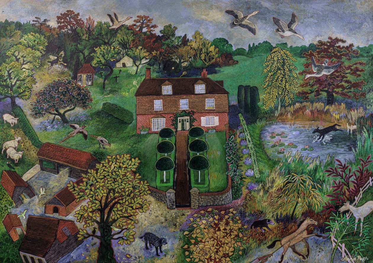 The ties that bind, 2021 (festmény) alkotó: Anna Pugh