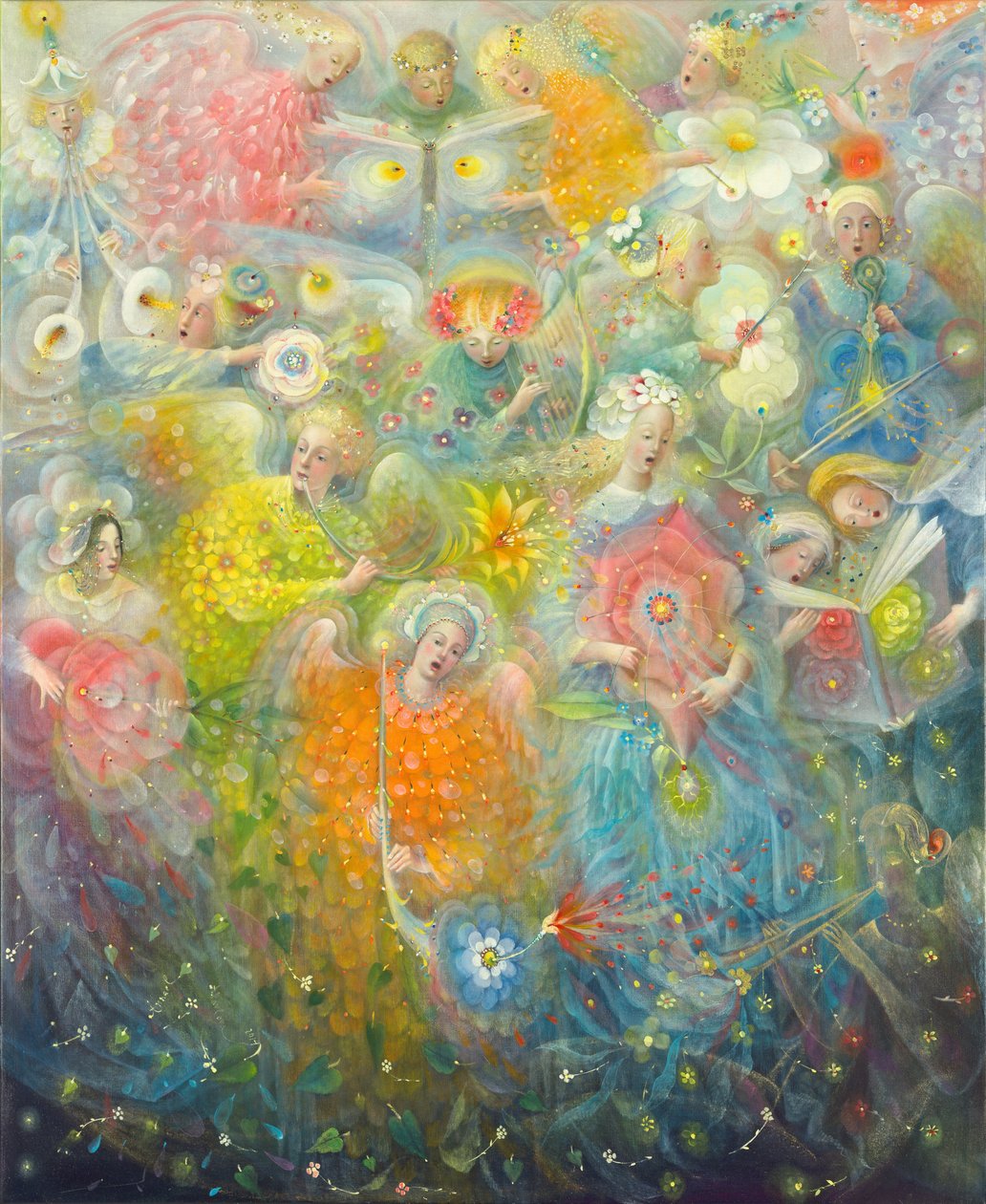 Daydream - Max Reger zenéje után, 2014 (olaj, belga vászon) alkotó: Annael Anelia Pavlova