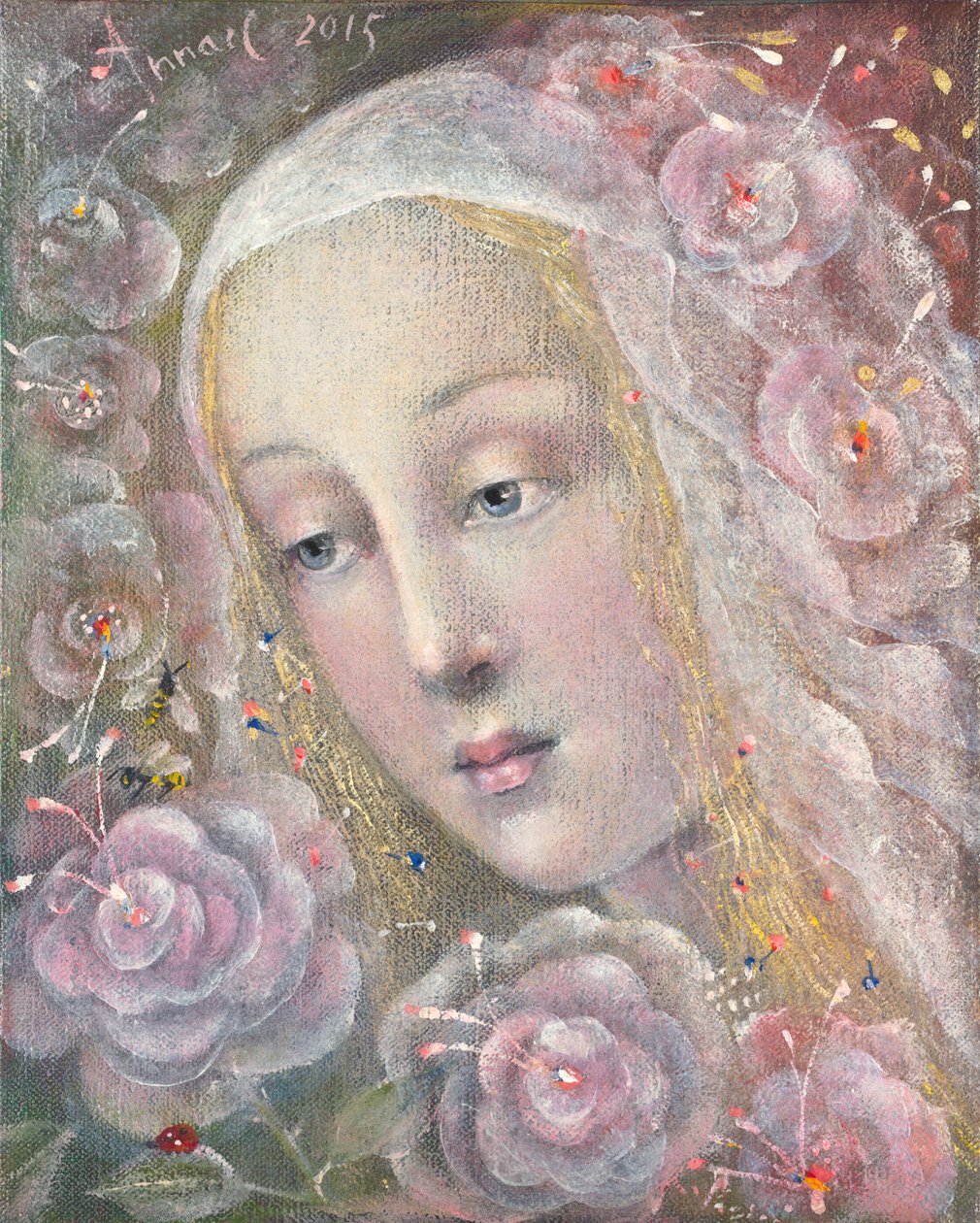 A szél csókjai, 2015 (olaj, belga vászon) alkotó: Annael Anelia Pavlova