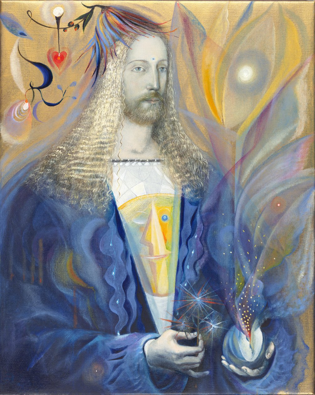 Halak, 2006 (olaj, belga vászon) alkotó: Annael Anelia Pavlova