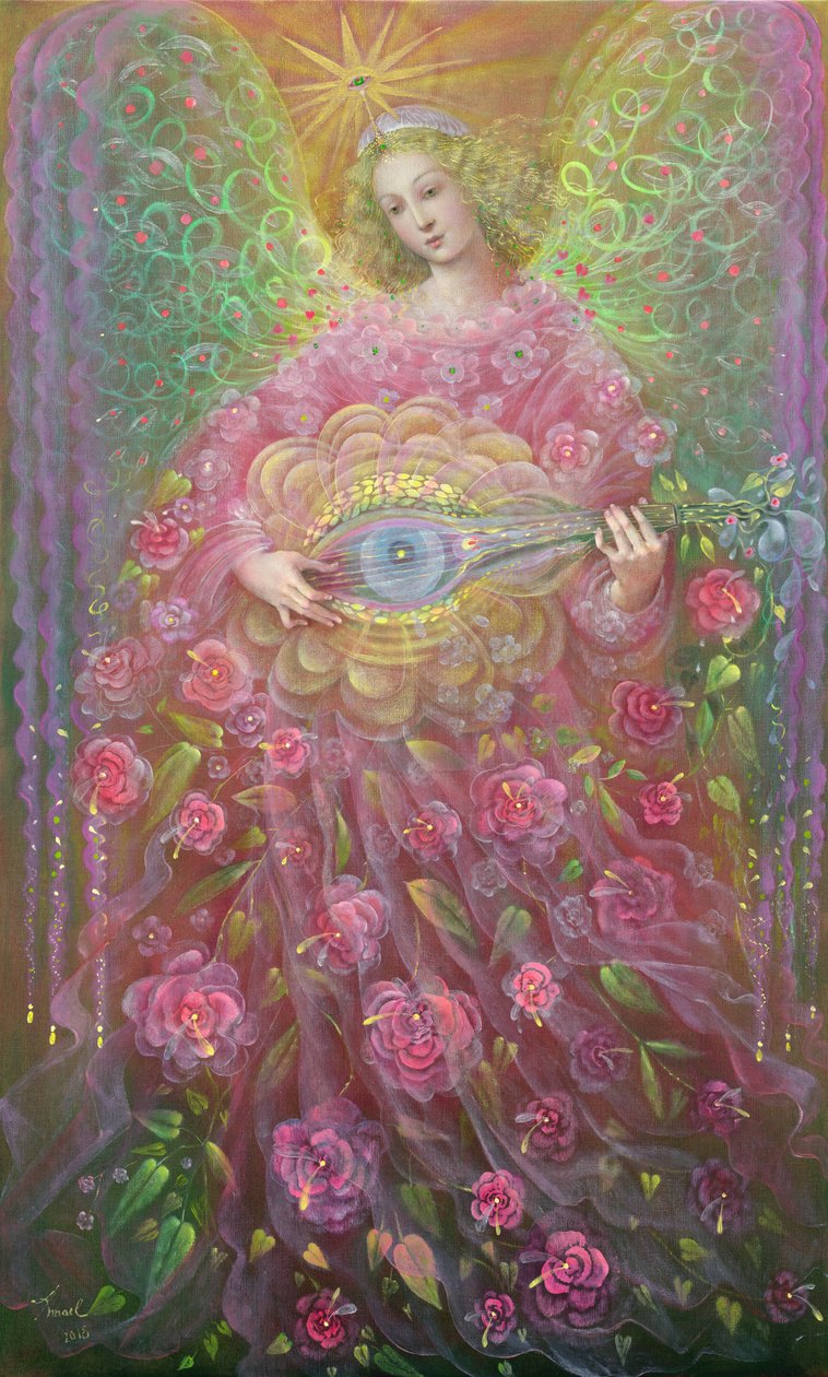 Reason and Mercy (diptichon), jobb oldali tábla, 2018 (olaj, belga vászon) alkotó: Annael Anelia Pavlova