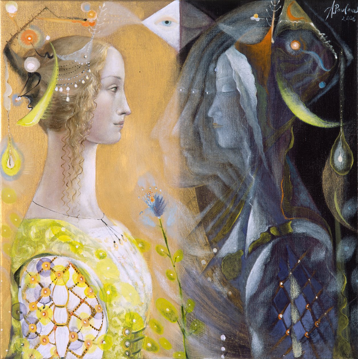 Skorpió, 2006 (olaj, belga vászon) alkotó: Annael Anelia Pavlova