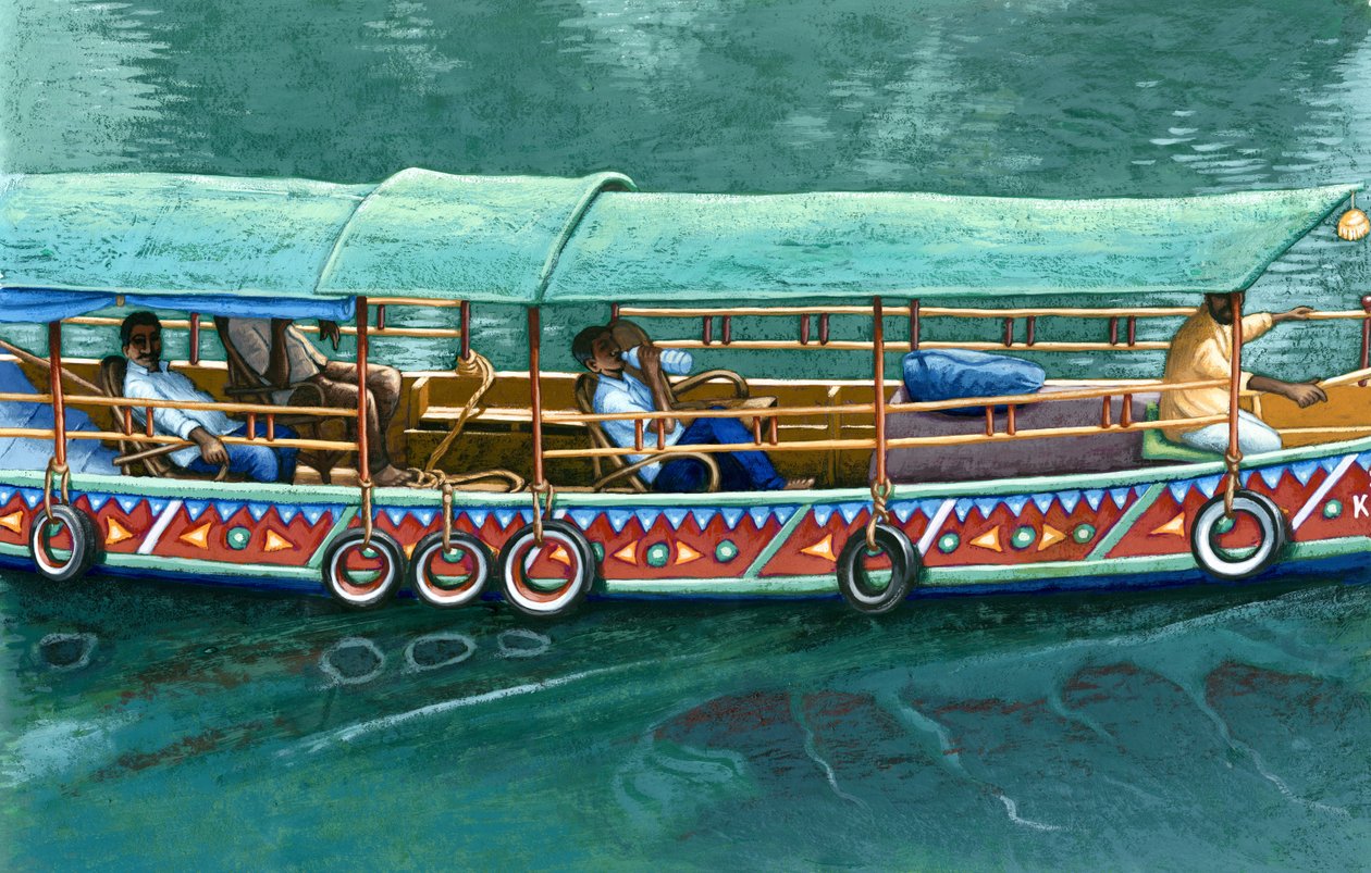 Háttérvizek, 2019 (gouache) alkotó: Annalisa Morrocco
