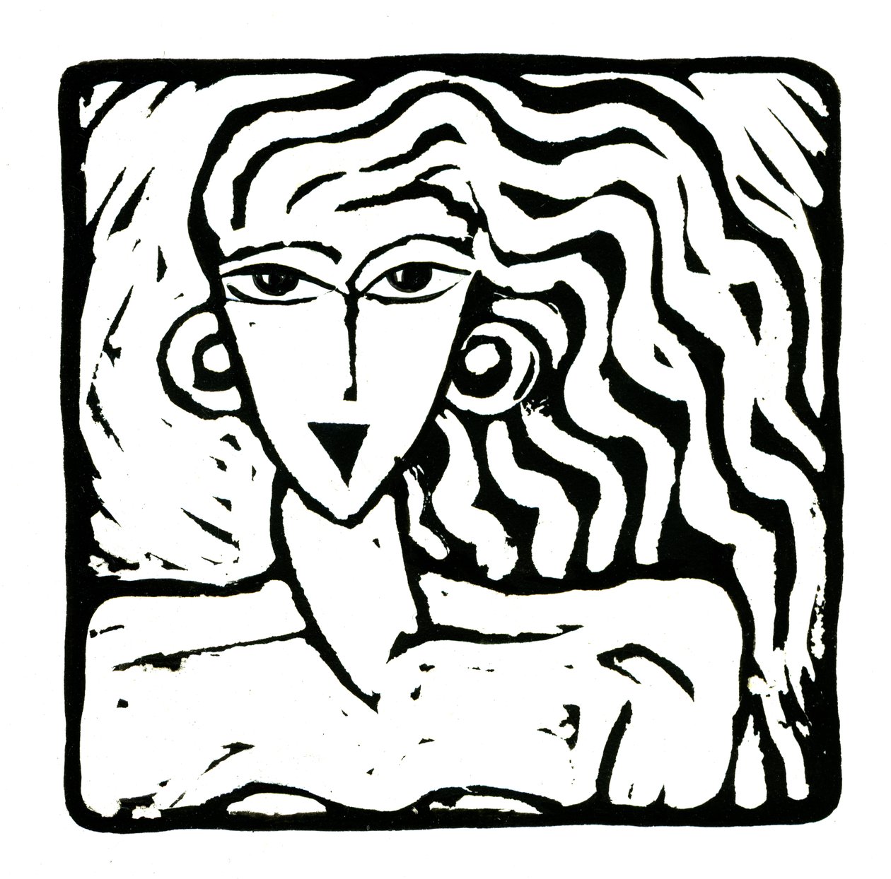 Horoszkóp (Szűz), 2017 (vászonnyomás) alkotó: Annalisa Morrocco