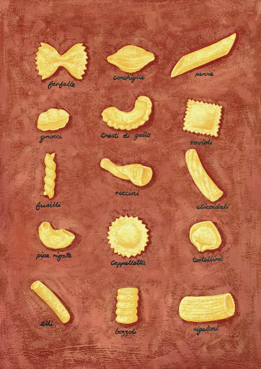 Tészta, 2010 (gouache) alkotó: Annalisa Morrocco