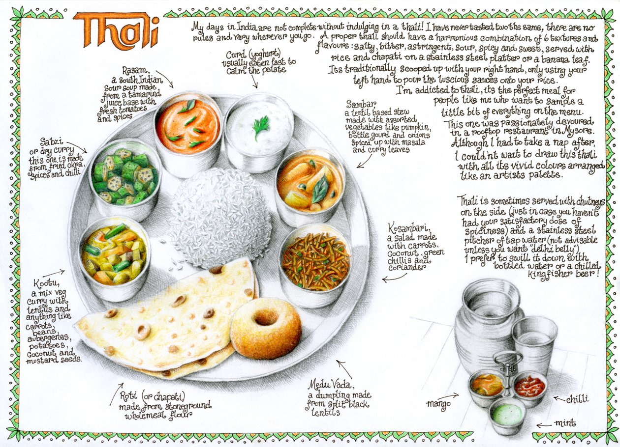 Thali, 2020 (színes ceruza és ceruza) alkotó: Annalisa Morrocco