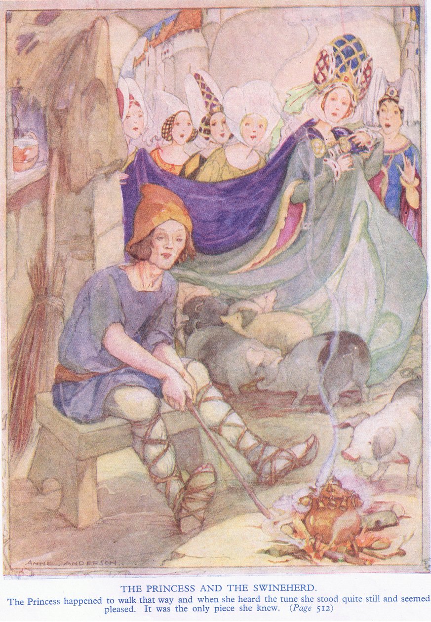 A hercegnő és a disznópásztor alkotó: Anne Anderson