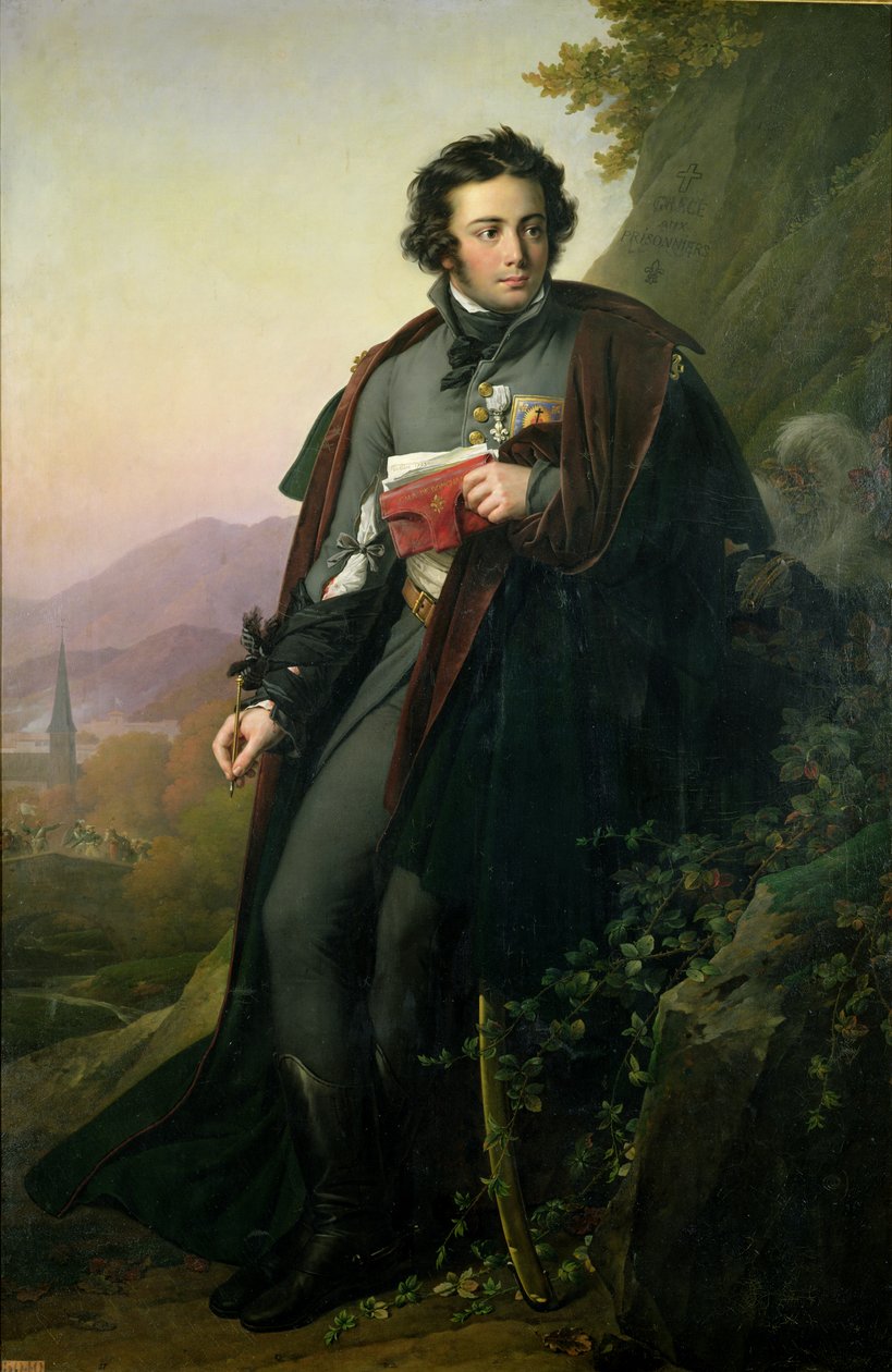 Charles-Artus de Bonchamps (1760-93) 1824 alkotó: Anne Louis Girodet de Roucy Trioson