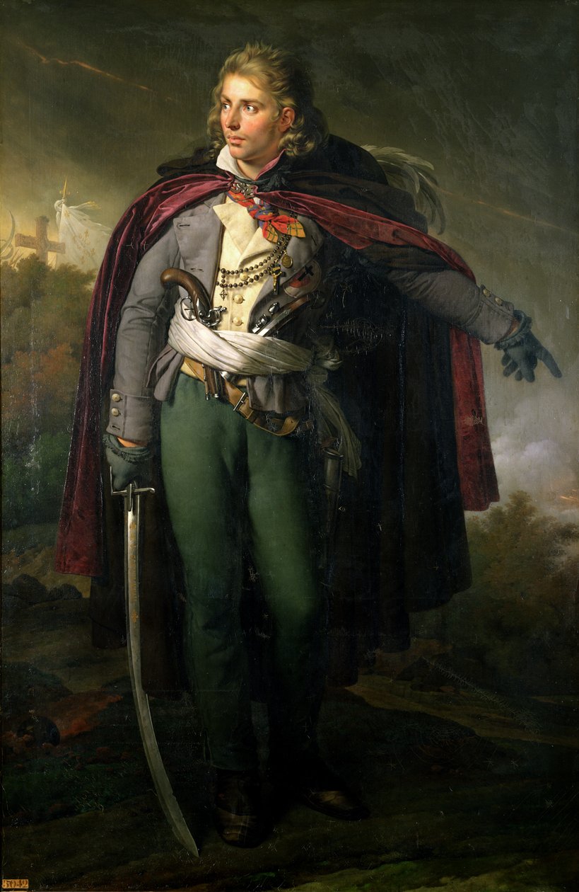 Jacques Cathelineau (1759-93) 1824 alkotó: Anne Louis Girodet de Roucy Trioson