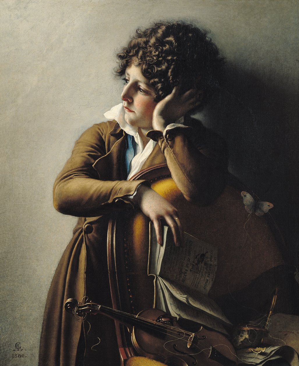 Romainville-Trioson portréja, 1800 alkotó: Anne Louis Girodet de Roucy Trioson