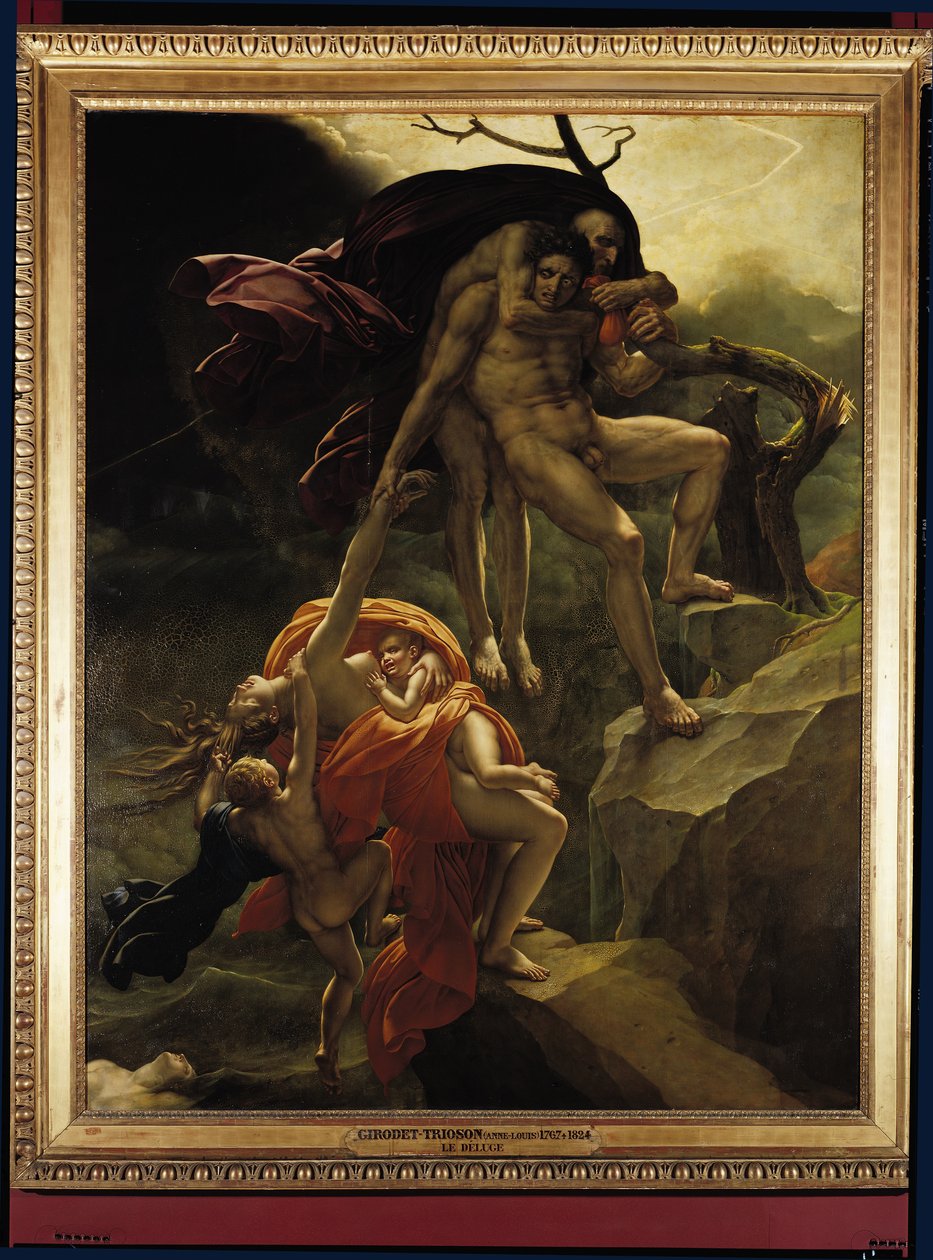 Az özönvíz, 1806 alkotó: Anne Louis Girodet de Roucy Trioson