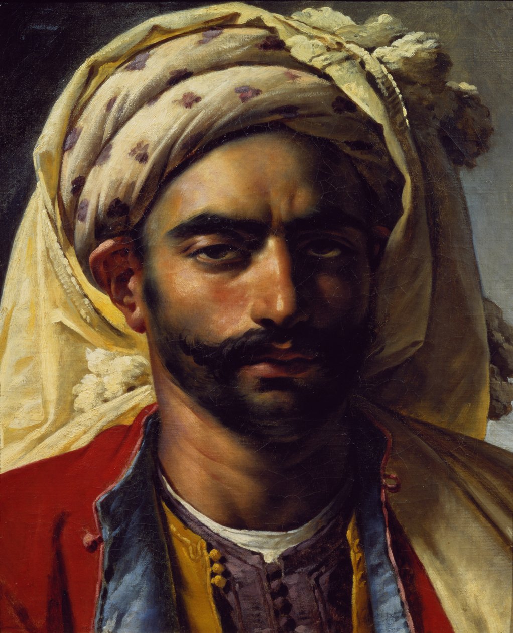 Mustapha portréja alkotó: Anne Louis Girodet de Roucy Trioson